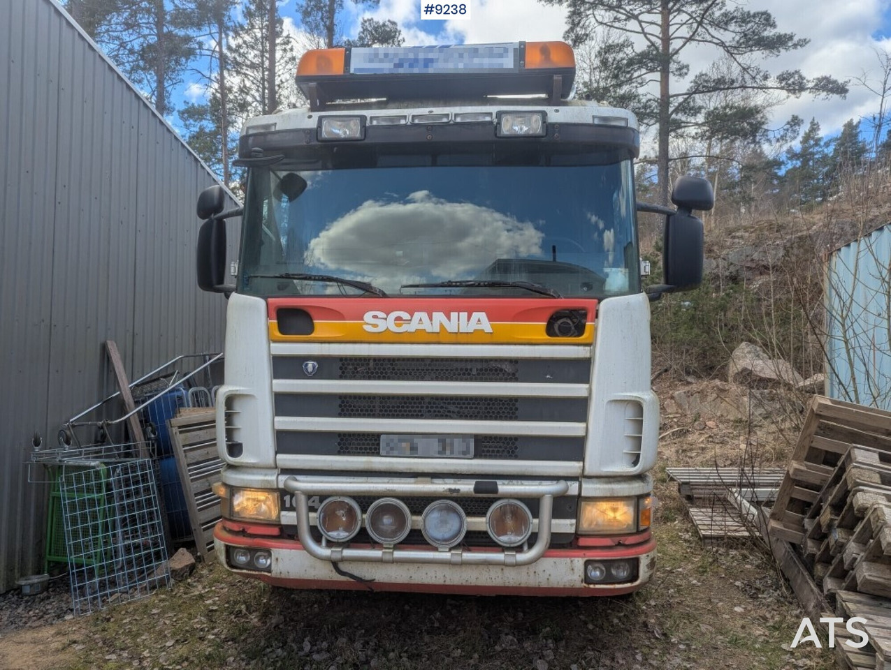 Kamion sa hidrauličnom kukom Hooklift Truck Scania R164 - Rep Object: slika 7