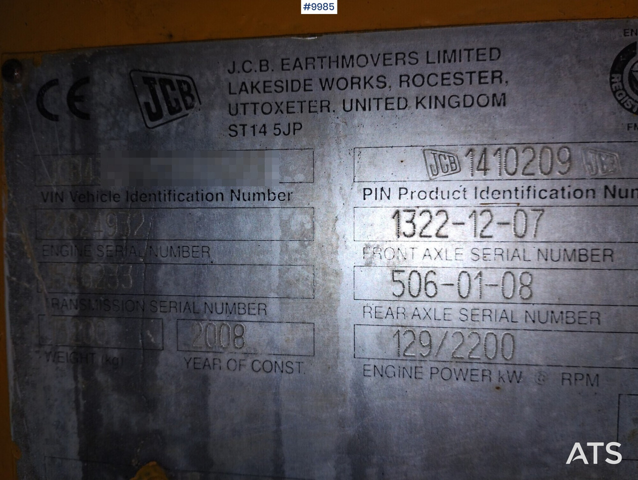 Lizing  Jcb 436HT Wheel loader Jcb 436HT Wheel loader: slika 9