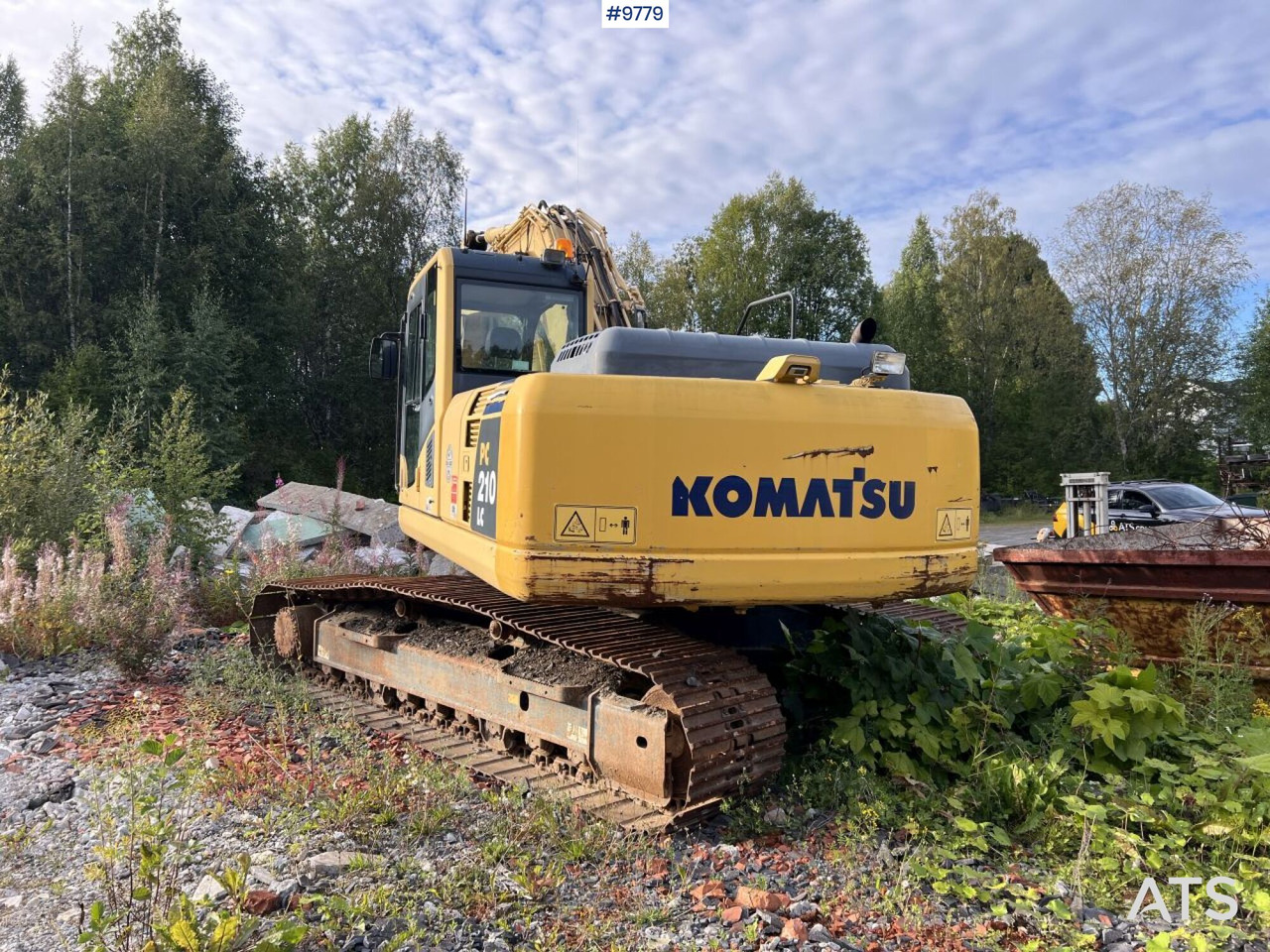 KOMATSU PC210LC-8 Excavator with buckets - Bager guseničar: slika 5 KOMATSU PC210LC-8 Excavator with buckets - Bager guseničar: slika 5