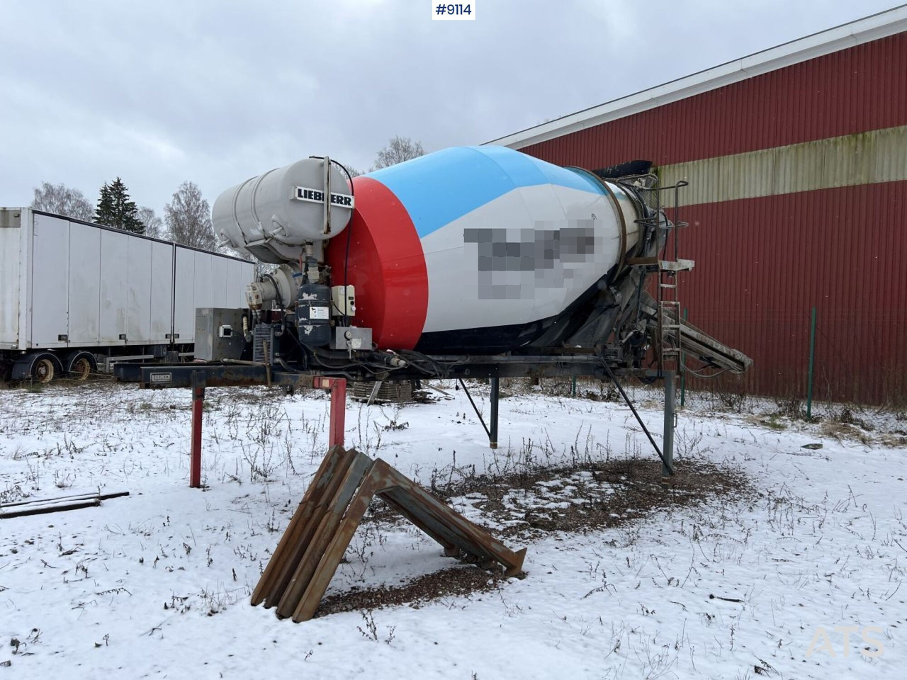 Liebherr Concrete Mixer at Laxoram - Bubanj za mikser: slika 1 Liebherr Concrete Mixer at Laxoram - Bubanj za mikser: slika 1