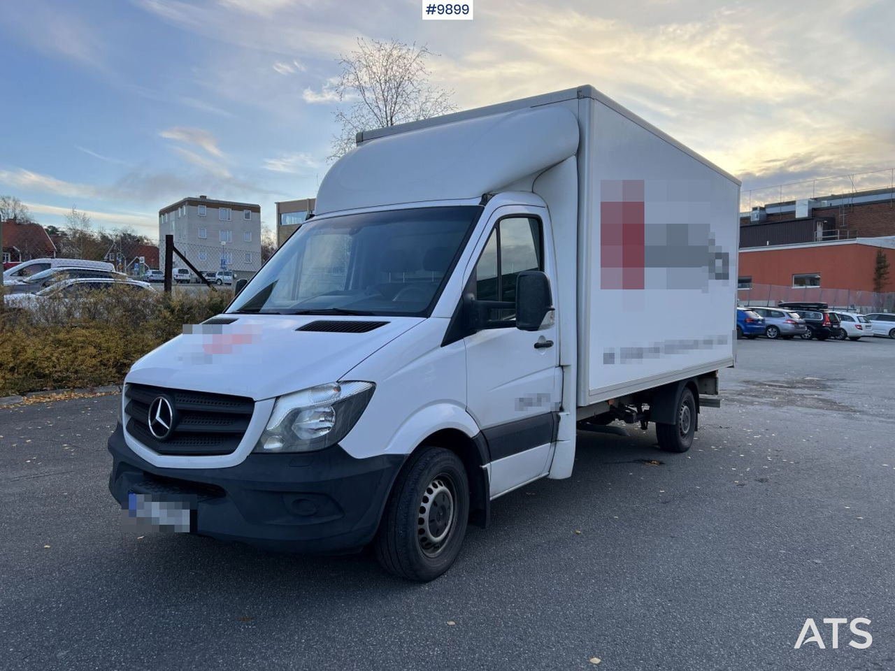 Dostavno vozilo sa zatvorenim sandukom Mercedes Benz Sprinter Skåpbil med bakgavellyft: slika 11 Dostavno vozilo sa zatvorenim sandukom Mercedes Benz Sprinter Skåpbil med bakgavellyft: slika 11