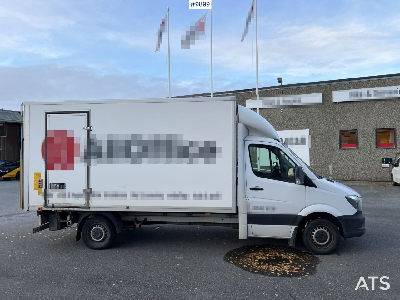 Dostavno vozilo sa zatvorenim sandukom Mercedes Benz Sprinter Skåpbil med bakgavellyft: slika 7 Dostavno vozilo sa zatvorenim sandukom Mercedes Benz Sprinter Skåpbil med bakgavellyft: slika 7