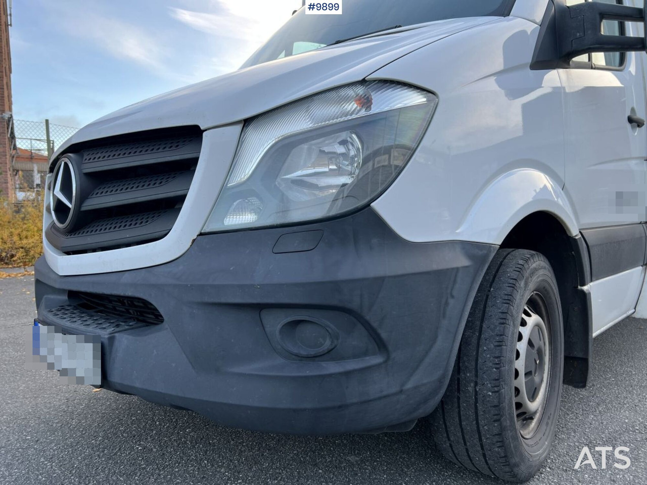 Dostavno vozilo sa zatvorenim sandukom Mercedes Benz Sprinter Skåpbil med bakgavellyft: slika 14 Dostavno vozilo sa zatvorenim sandukom Mercedes Benz Sprinter Skåpbil med bakgavellyft: slika 14