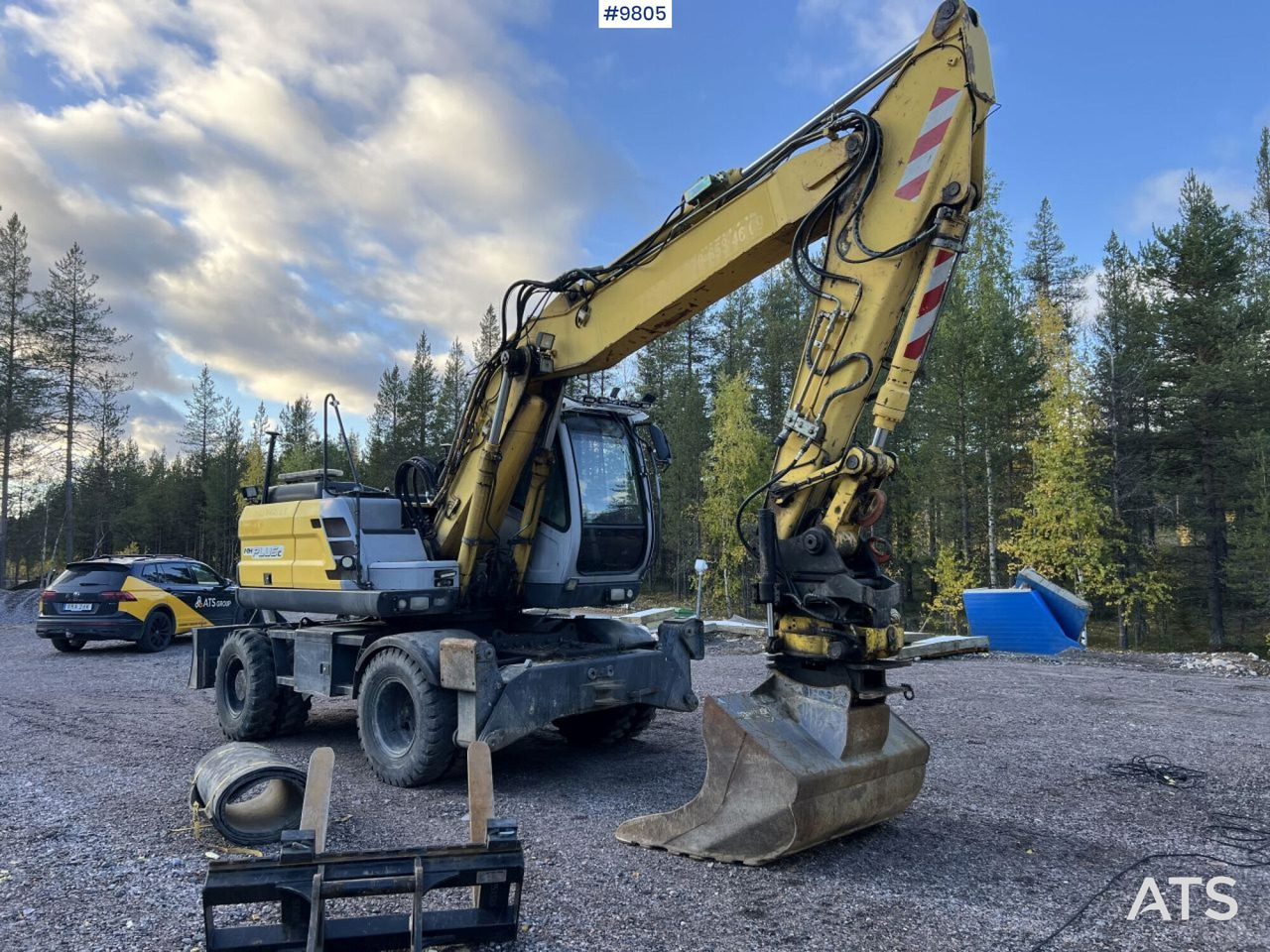 New Holland, MH-Plus-C Wheel excavator with excavation system, rotor, and grader bucket - Bager točkaš: slika 1 New Holland, MH-Plus-C Wheel excavator with excavation system, rotor, and grader bucket - Bager točkaš: slika 1