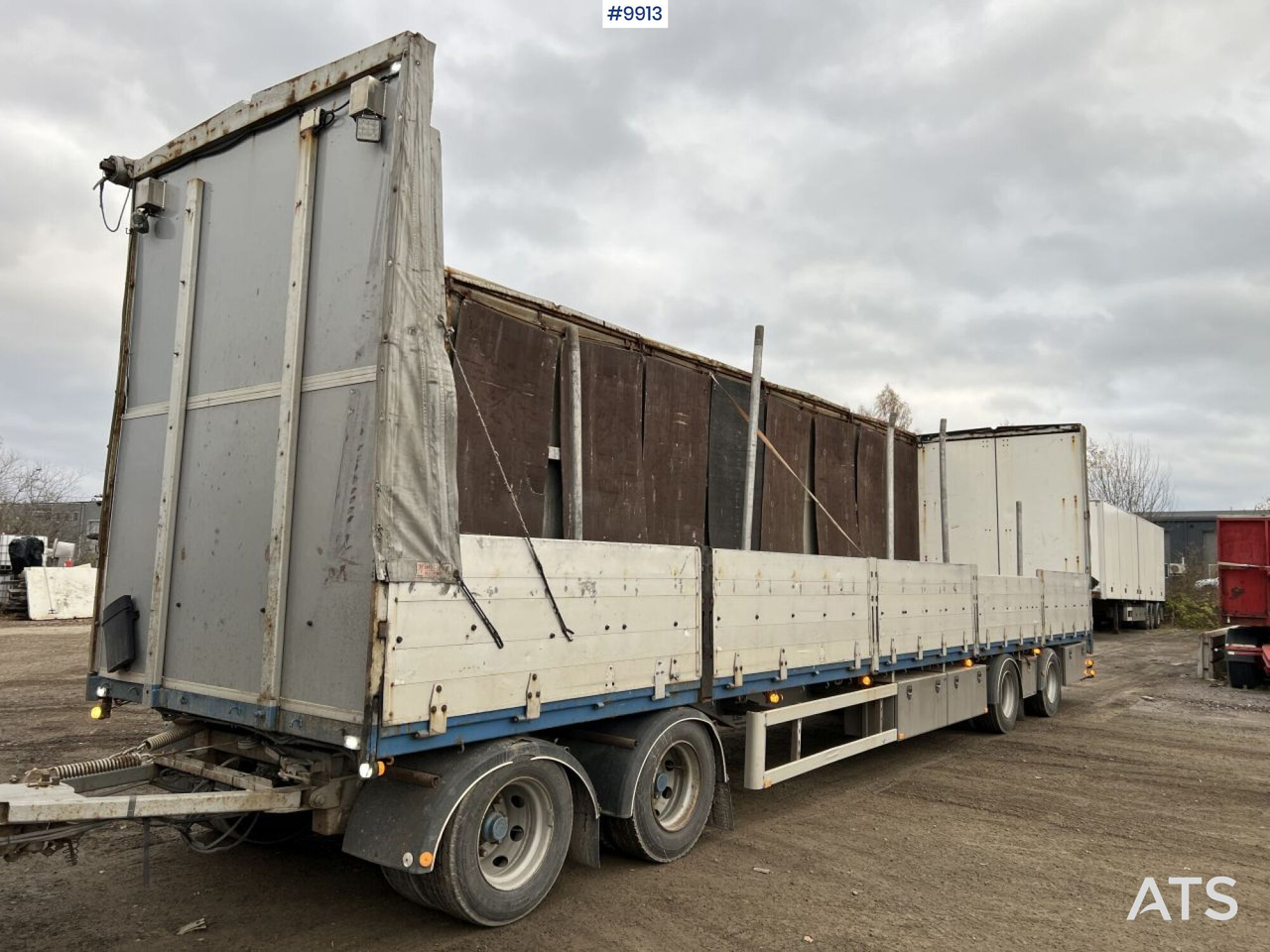 PARATOR SCV 18-20 Truck trailer with folding sides - Plato prikolica: slika 1 PARATOR SCV 18-20 Truck trailer with folding sides - Plato prikolica: slika 1