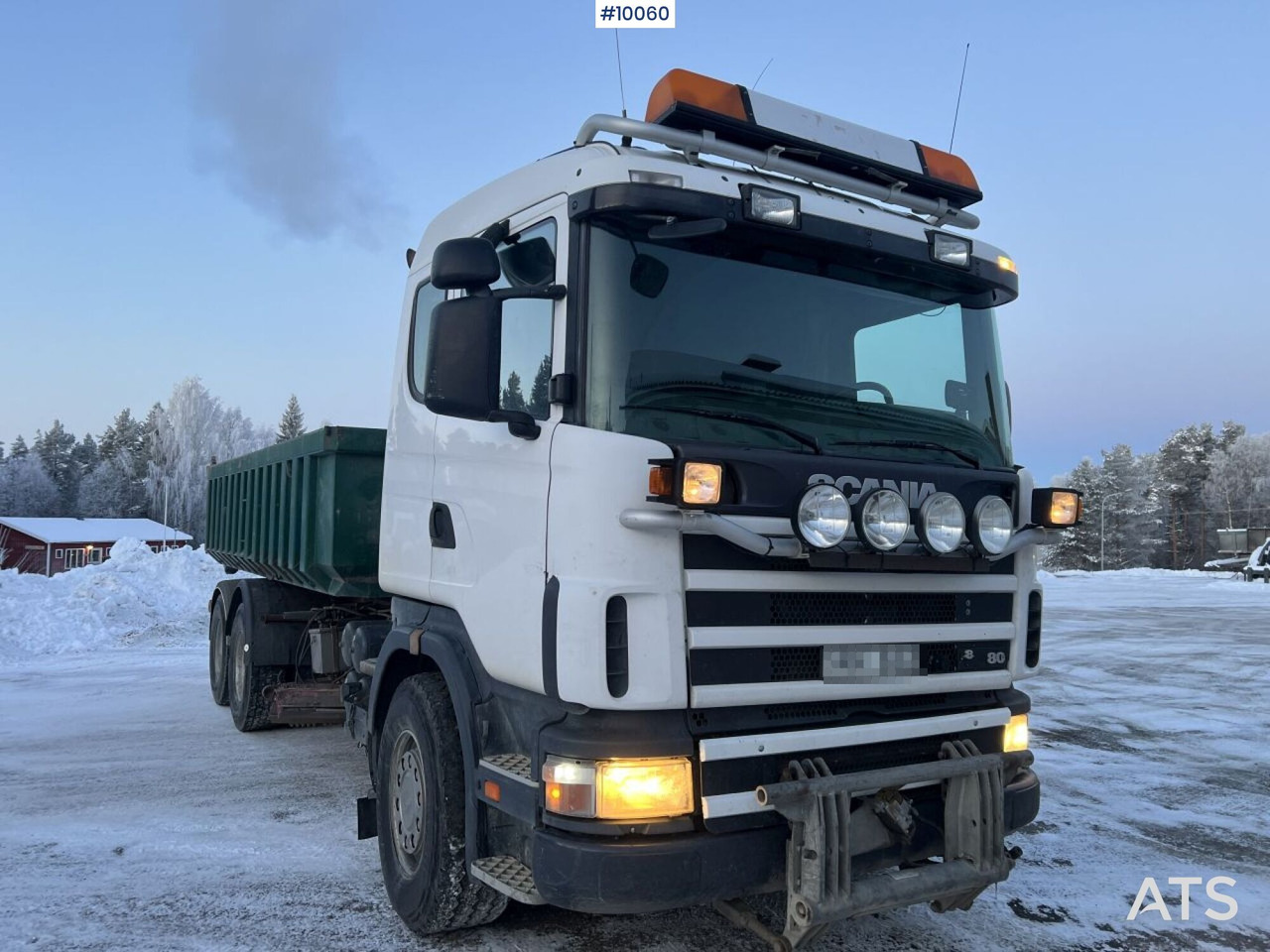 SCANIA R164 Tipper truck with plow equipment (VIDEO) - Istovarivač: slika 4 SCANIA R164 Tipper truck with plow equipment (VIDEO) - Istovarivač: slika 4