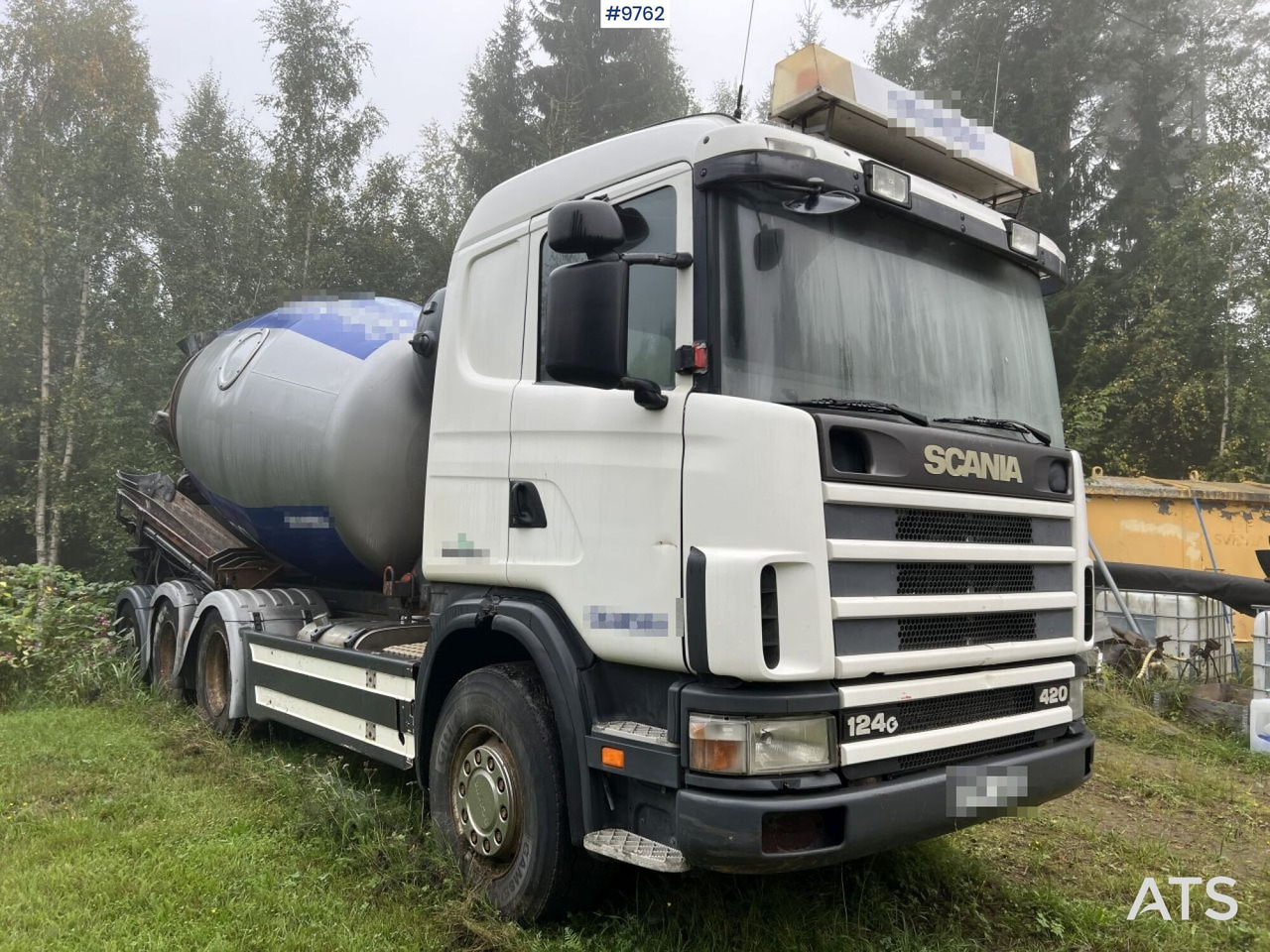 Scania R124 Tridem Concrete Truck - Mikser za beton: slika 2 Scania R124 Tridem Concrete Truck - Mikser za beton: slika 2