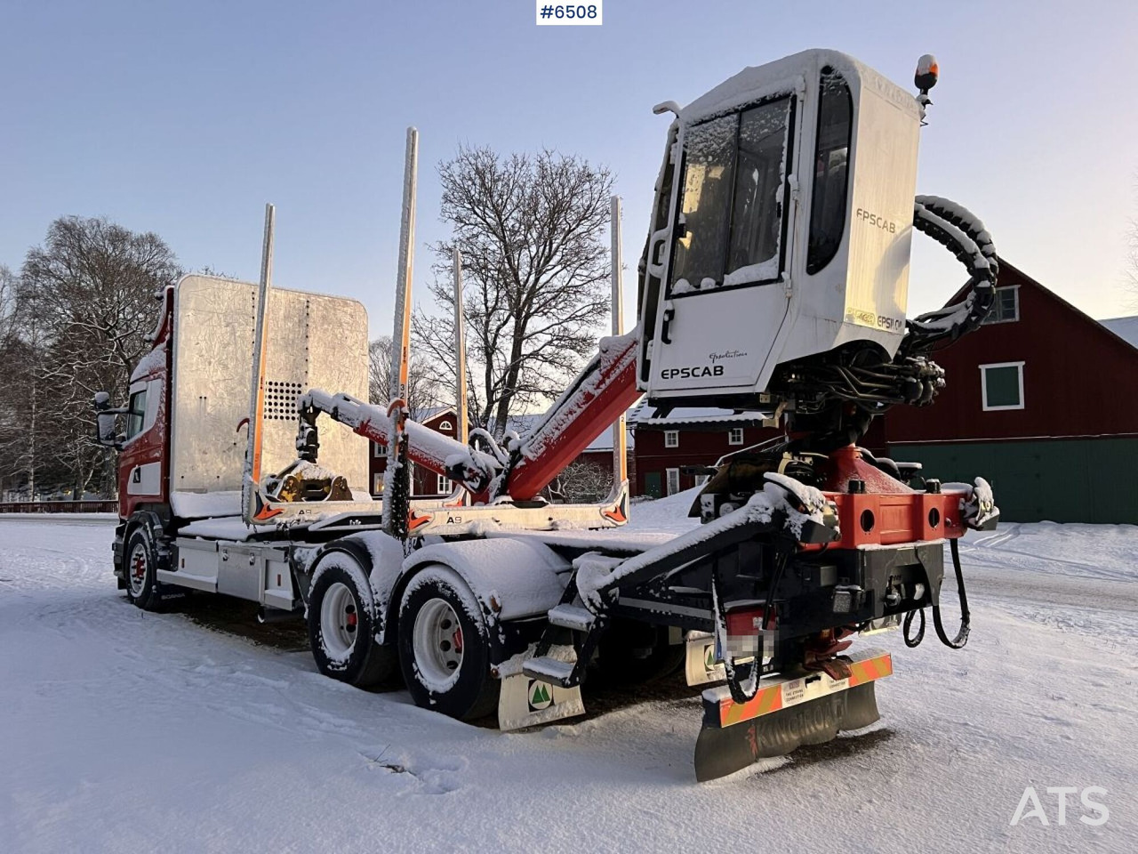Scania R560 Timber Truck with crane - Šticar: slika 4 Scania R560 Timber Truck with crane - Šticar: slika 4