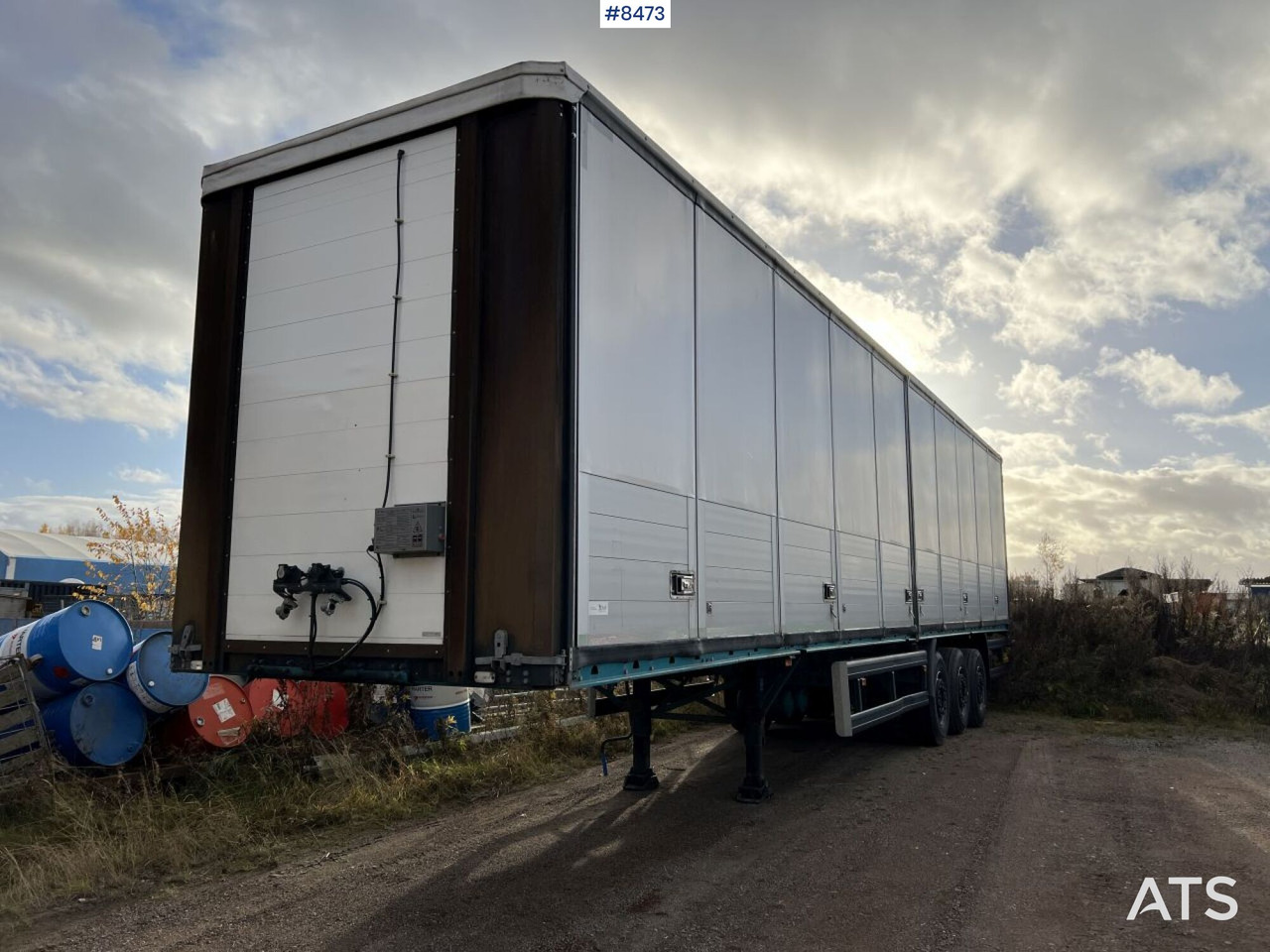 Scania ST37 Trailer with openable side - Poluprikolica sa ceradom: slika 2 Scania ST37 Trailer with openable side - Poluprikolica sa ceradom: slika 2