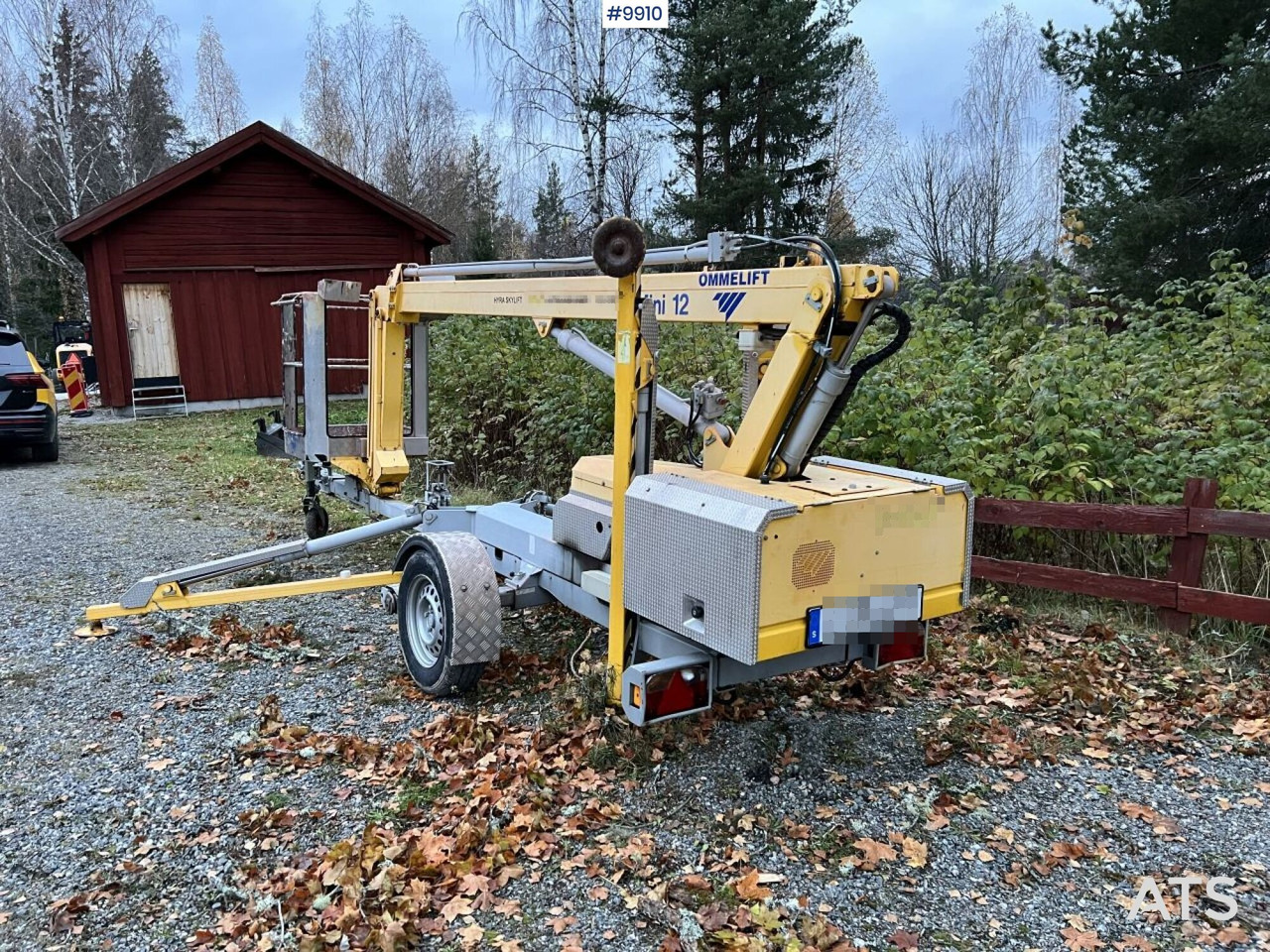 Skylift - Omme Mini-12 - Prikolična radna platforma: slika 4 Skylift - Omme Mini-12 - Prikolična radna platforma: slika 4