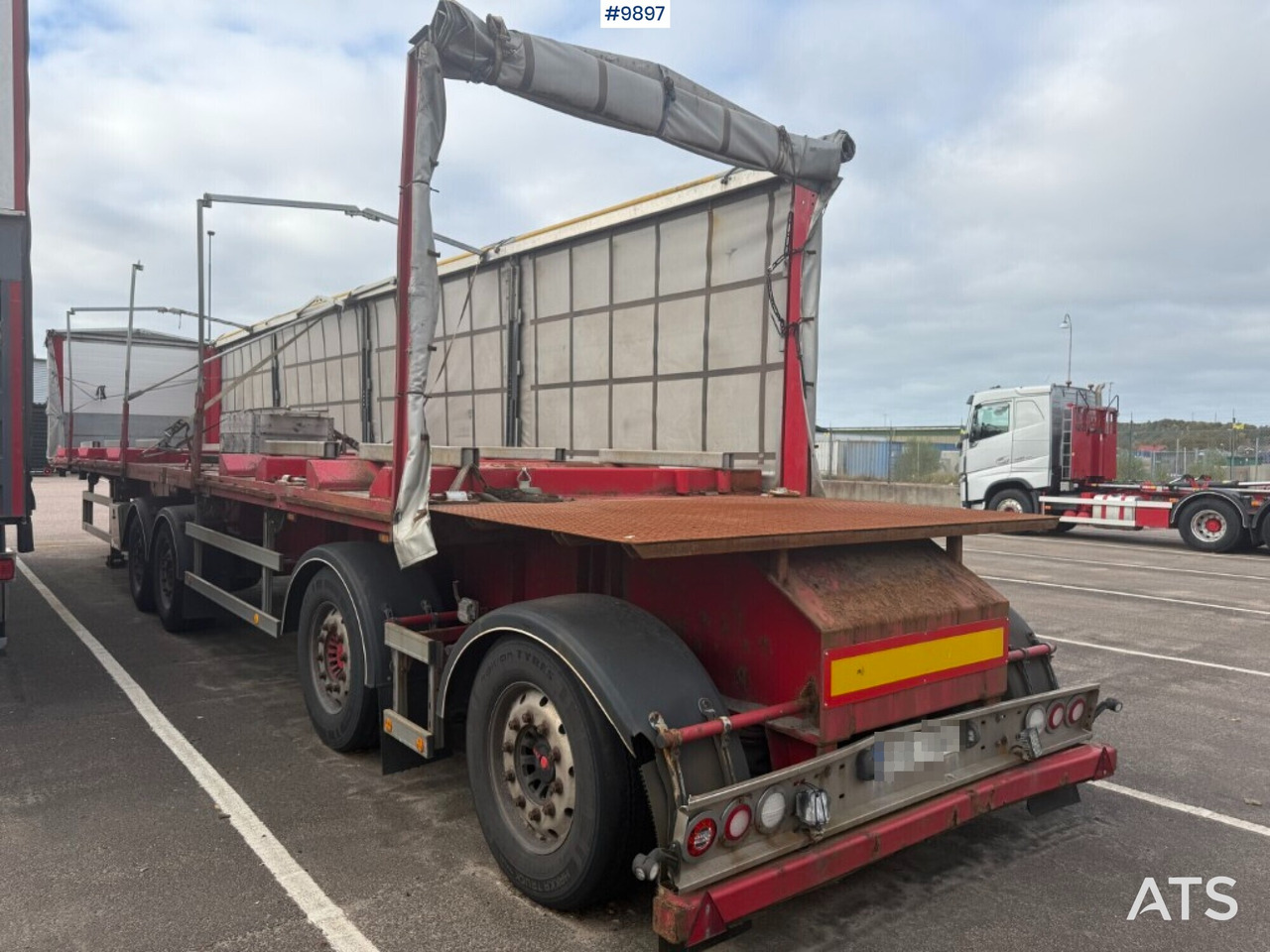 Specialtrailer HRD SPLB4N - Poluprikolica sa ceradom: slika 3 Specialtrailer HRD SPLB4N - Poluprikolica sa ceradom: slika 3