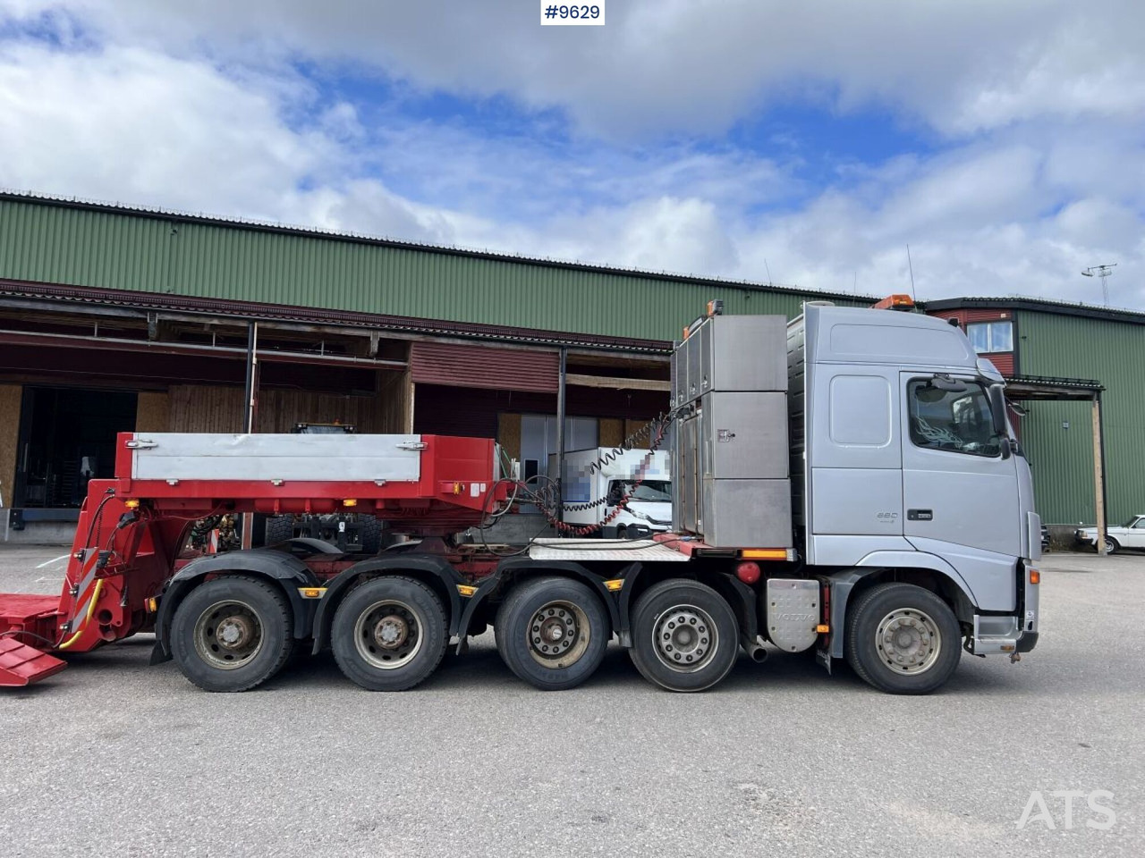 Tegljač, Niska poluprikolica za prevoz Volvo FH16 5-axle tractor unit, GOLDHOFER STZ-VL 4-41/80 trailer: slika 9 Tegljač, Niska poluprikolica za prevoz Volvo FH16 5-axle tractor unit, GOLDHOFER STZ-VL 4-41/80 trailer: slika 9