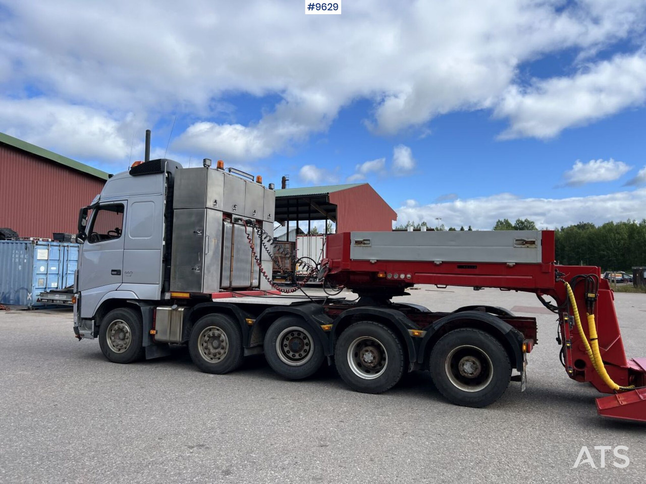 Tegljač, Niska poluprikolica za prevoz Volvo FH16 5-axle tractor unit, GOLDHOFER STZ-VL 4-41/80 trailer: slika 7 Tegljač, Niska poluprikolica za prevoz Volvo FH16 5-axle tractor unit, GOLDHOFER STZ-VL 4-41/80 trailer: slika 7
