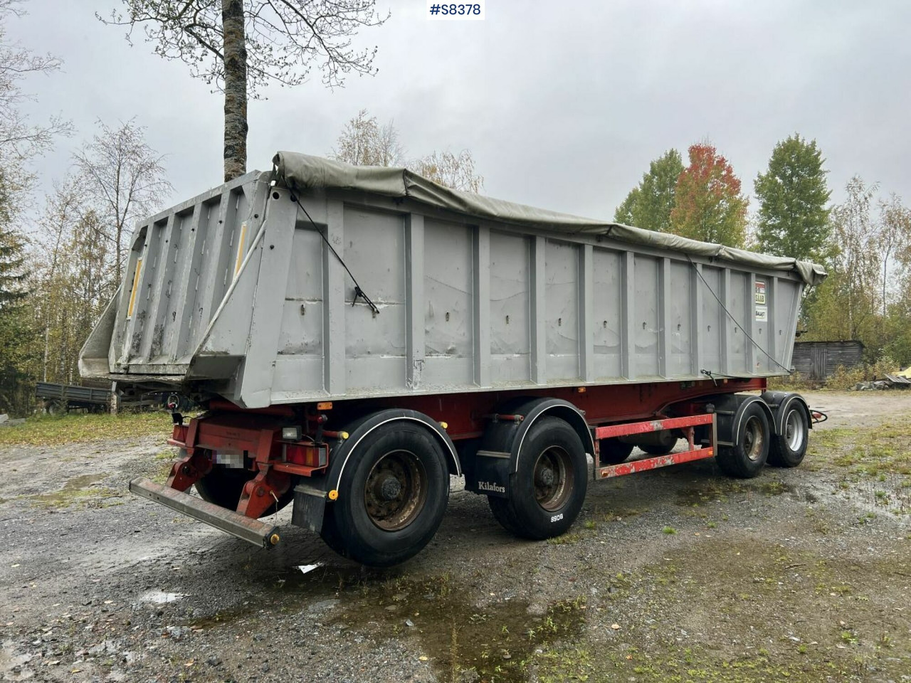 Tipper trailer, Fruehauf TP-87 with dump body Benalu - Prikolica istovarivača: slika 5 Tipper trailer, Fruehauf TP-87 with dump body Benalu - Prikolica istovarivača: slika 5