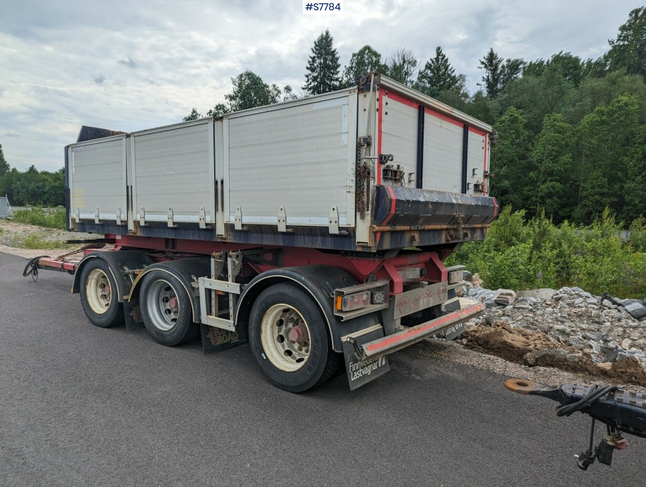 Tipper trailer GEHAB 3-axlat - Prikolica istovarivača: slika 2 Tipper trailer GEHAB 3-axlat - Prikolica istovarivača: slika 2