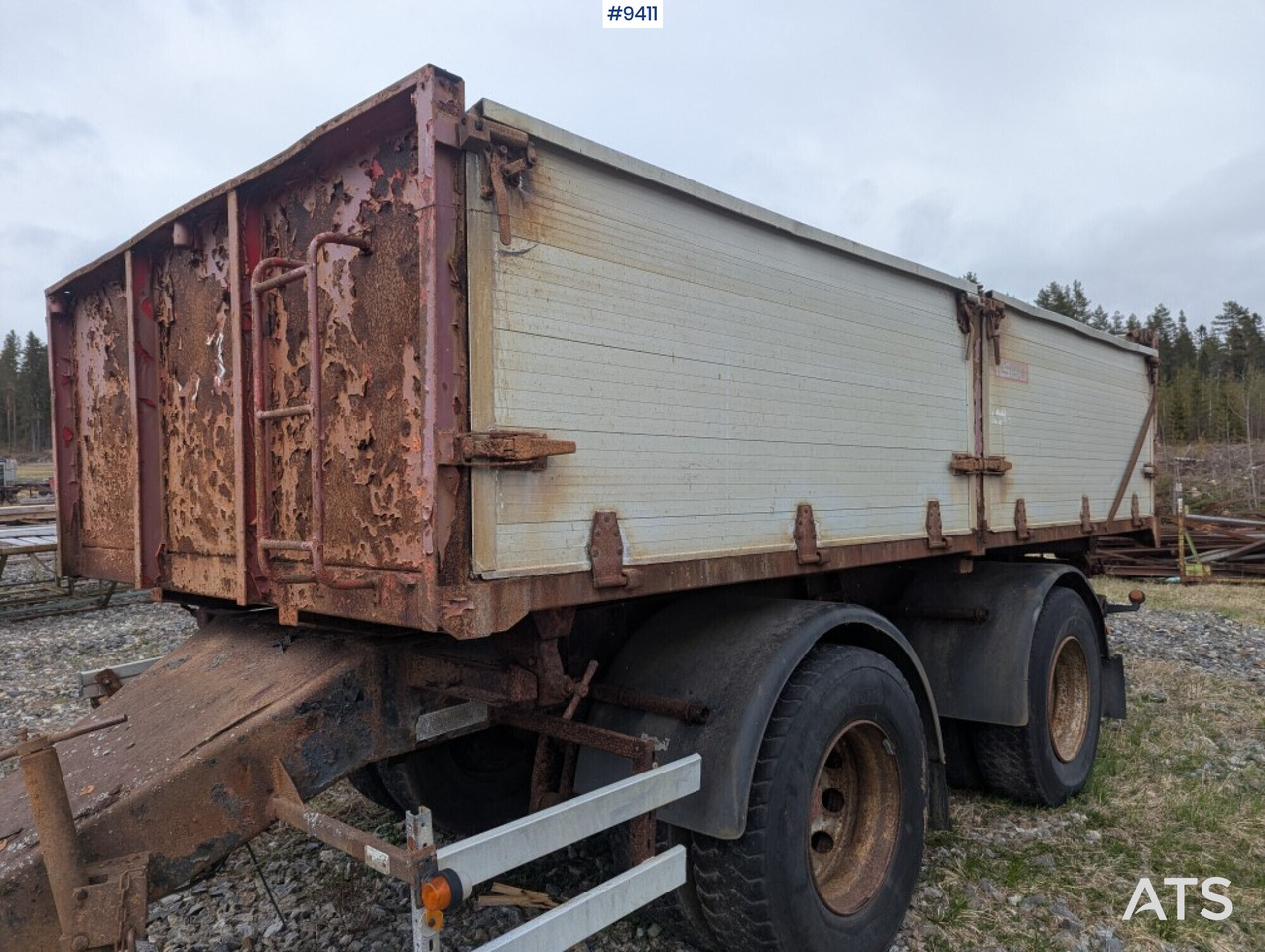 Tipping trailer ILSBO - Prikolica istovarivača: slika 2 Tipping trailer ILSBO - Prikolica istovarivača: slika 2