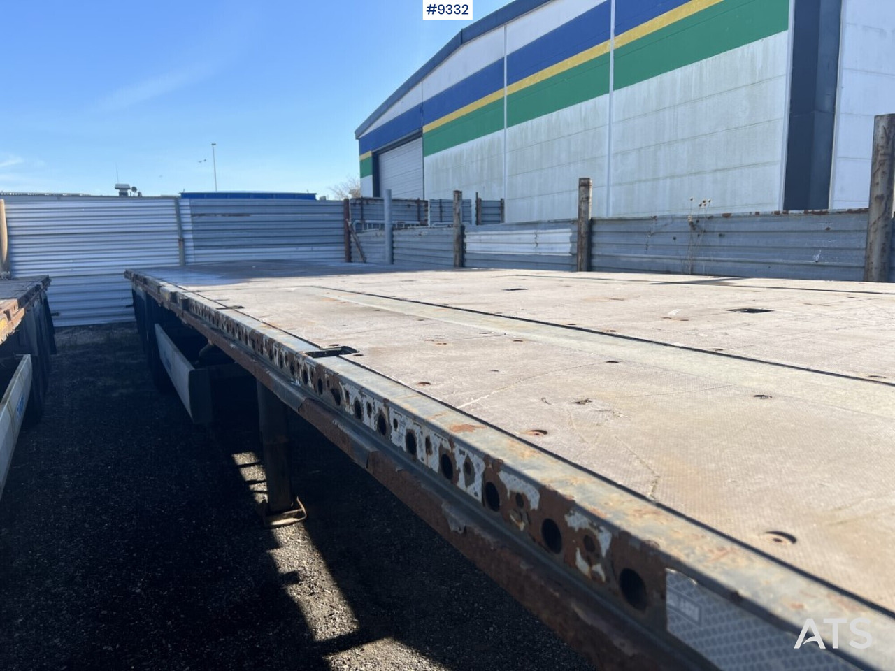 Trailer KRONE SD open flatbed - Plato poluprikolica: slika 2 Trailer KRONE SD open flatbed - Plato poluprikolica: slika 2