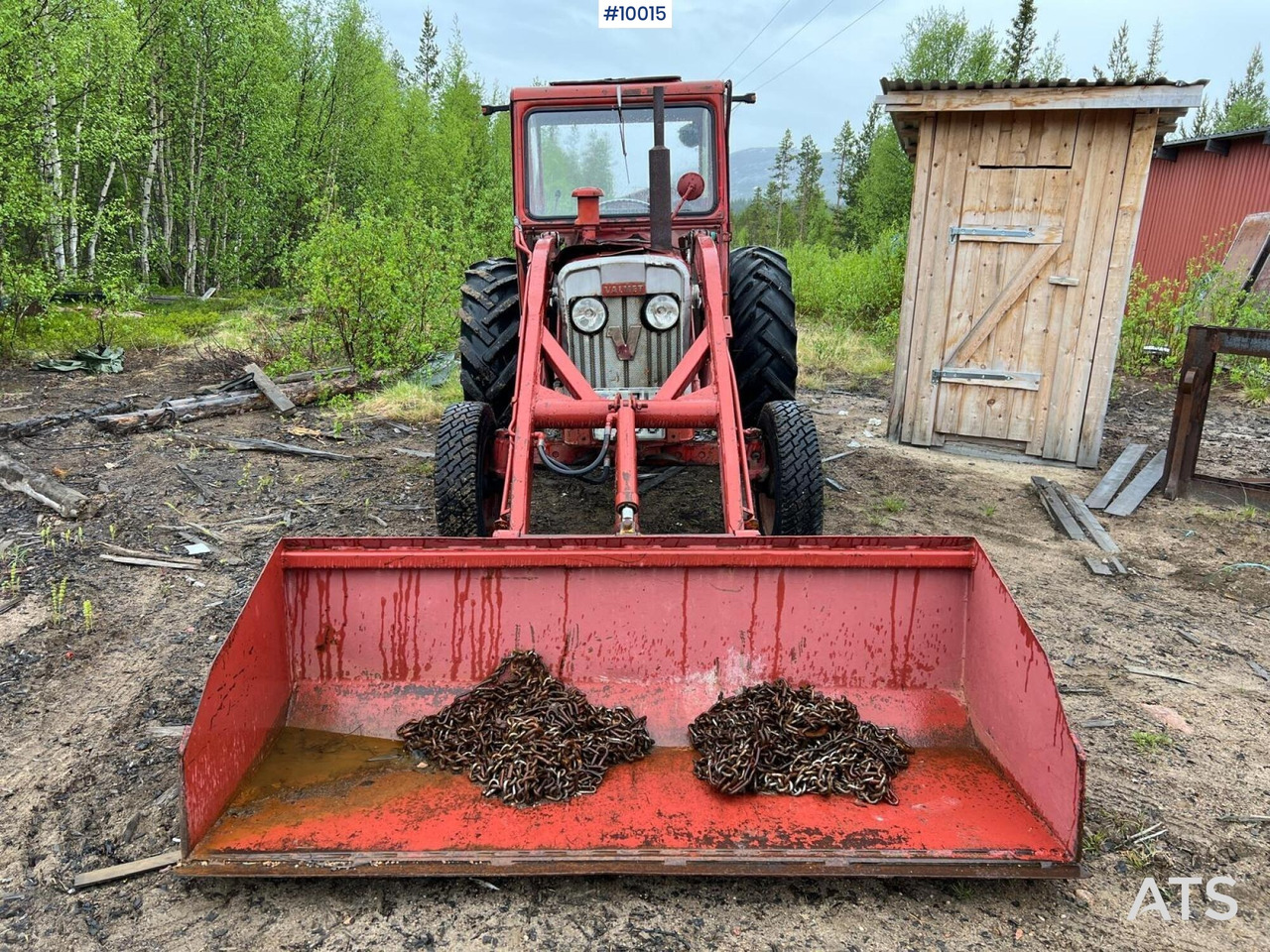 VALMET 565 Tractor with bucket (VIDEO) - Traktor: slika 3 VALMET 565 Tractor with bucket (VIDEO) - Traktor: slika 3