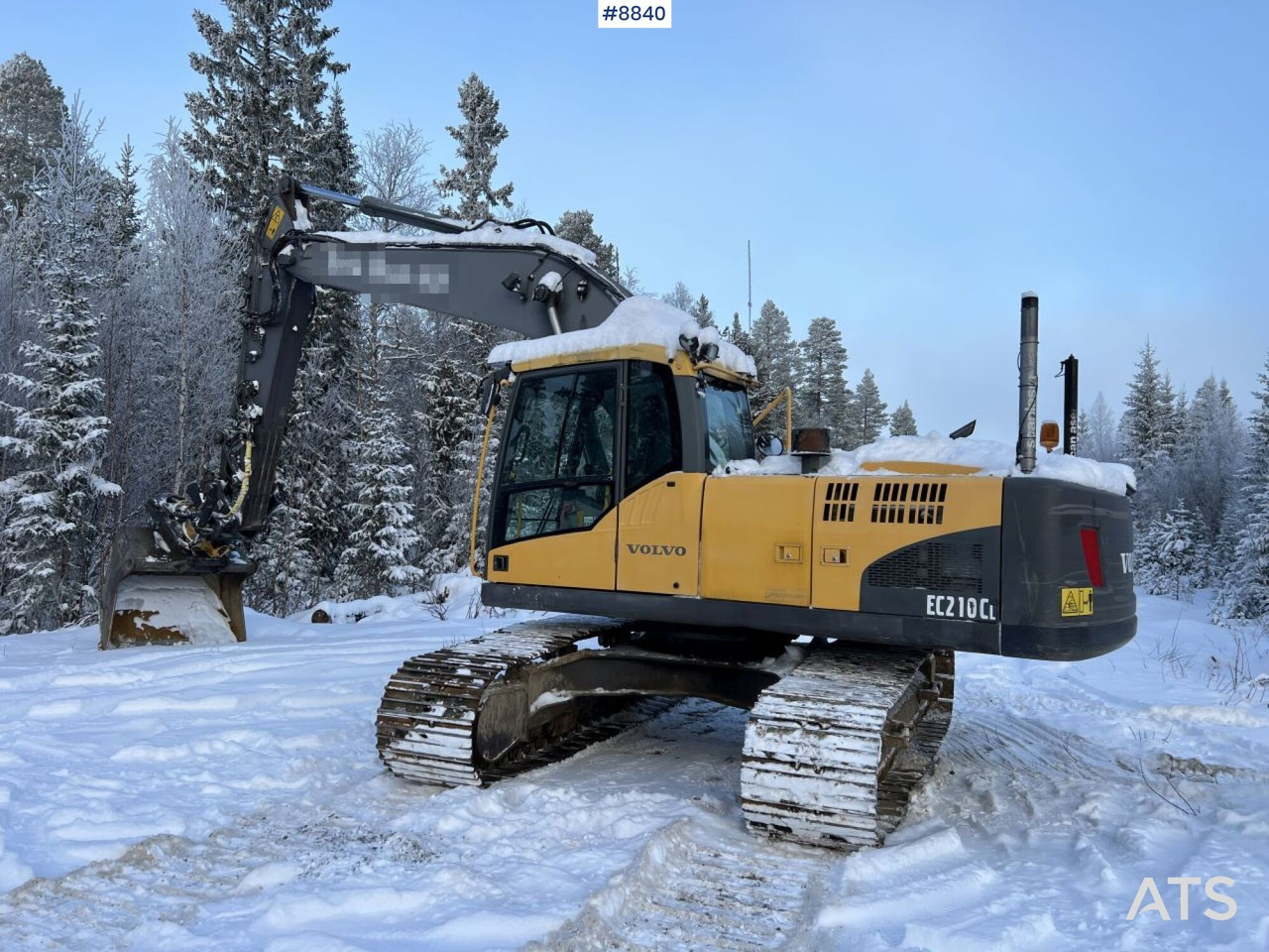 Volvo EC 210 CL crawler excavator (VIDEO) - Bager guseničar: slika 2 Volvo EC 210 CL crawler excavator (VIDEO) - Bager guseničar: slika 2