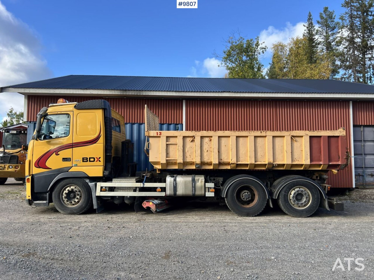 Volvo FH-480 6*2 with LAXO-Quick lock and plow equipment - Istovarivač: slika 4 Volvo FH-480 6*2 with LAXO-Quick lock and plow equipment - Istovarivač: slika 4