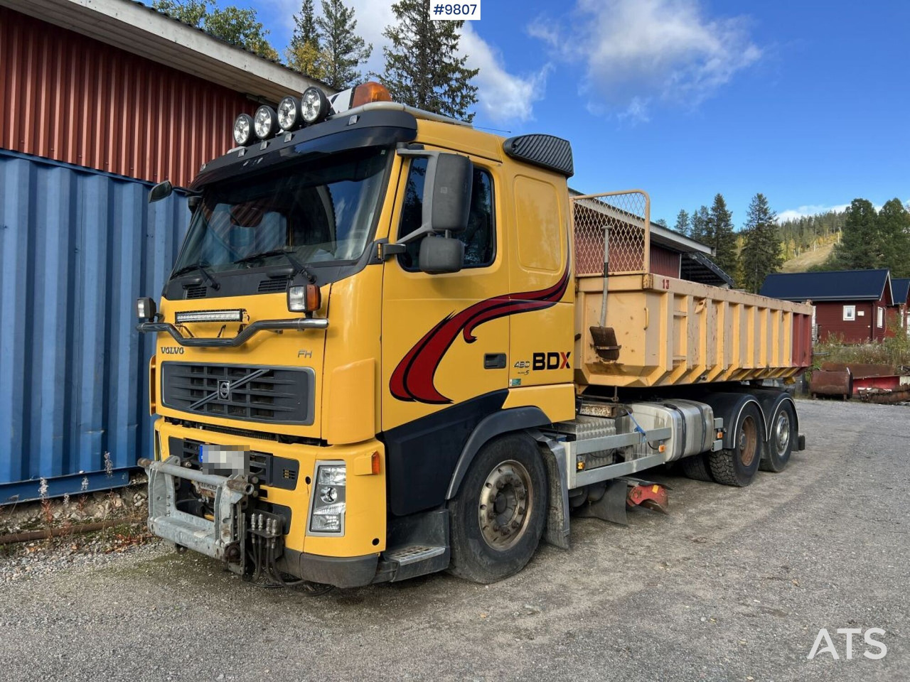 Volvo FH-480 6*2 with LAXO-Quick lock and plow equipment - Istovarivač: slika 1 Volvo FH-480 6*2 with LAXO-Quick lock and plow equipment - Istovarivač: slika 1