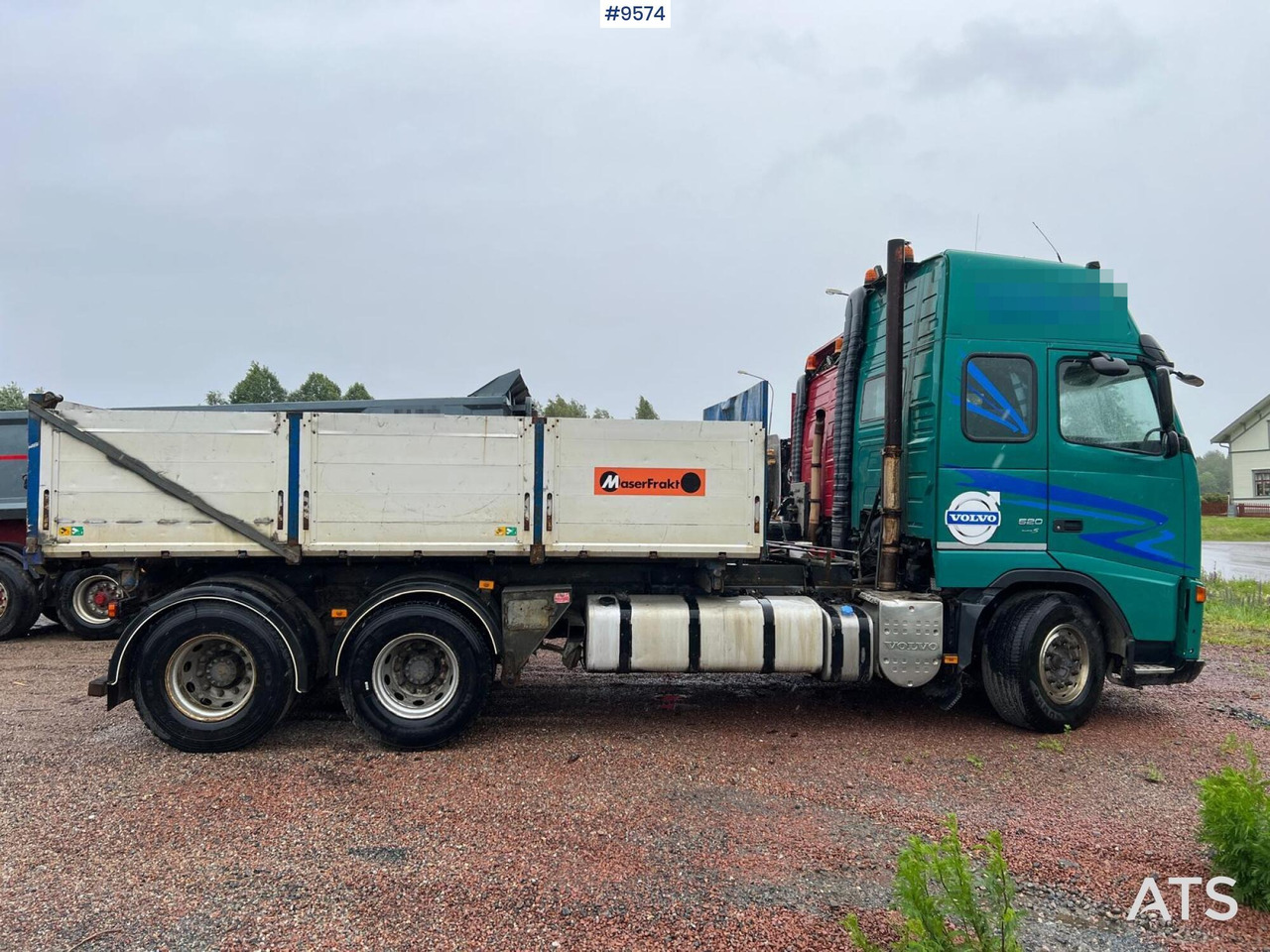 Kamion sa tovarnim sandukom Volvo FH 520 6X4 Quick lock with flatbed: slika 10 Kamion sa tovarnim sandukom Volvo FH 520 6X4 Quick lock with flatbed: slika 10