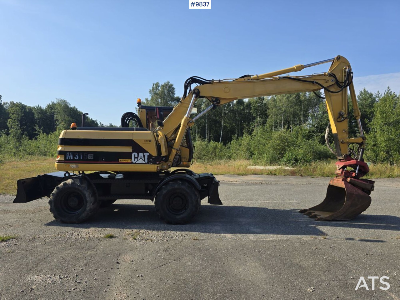 Wheel Excavator CAT M315 (See Video) - Bager točkaš: slika 2 Wheel Excavator CAT M315 (See Video) - Bager točkaš: slika 2