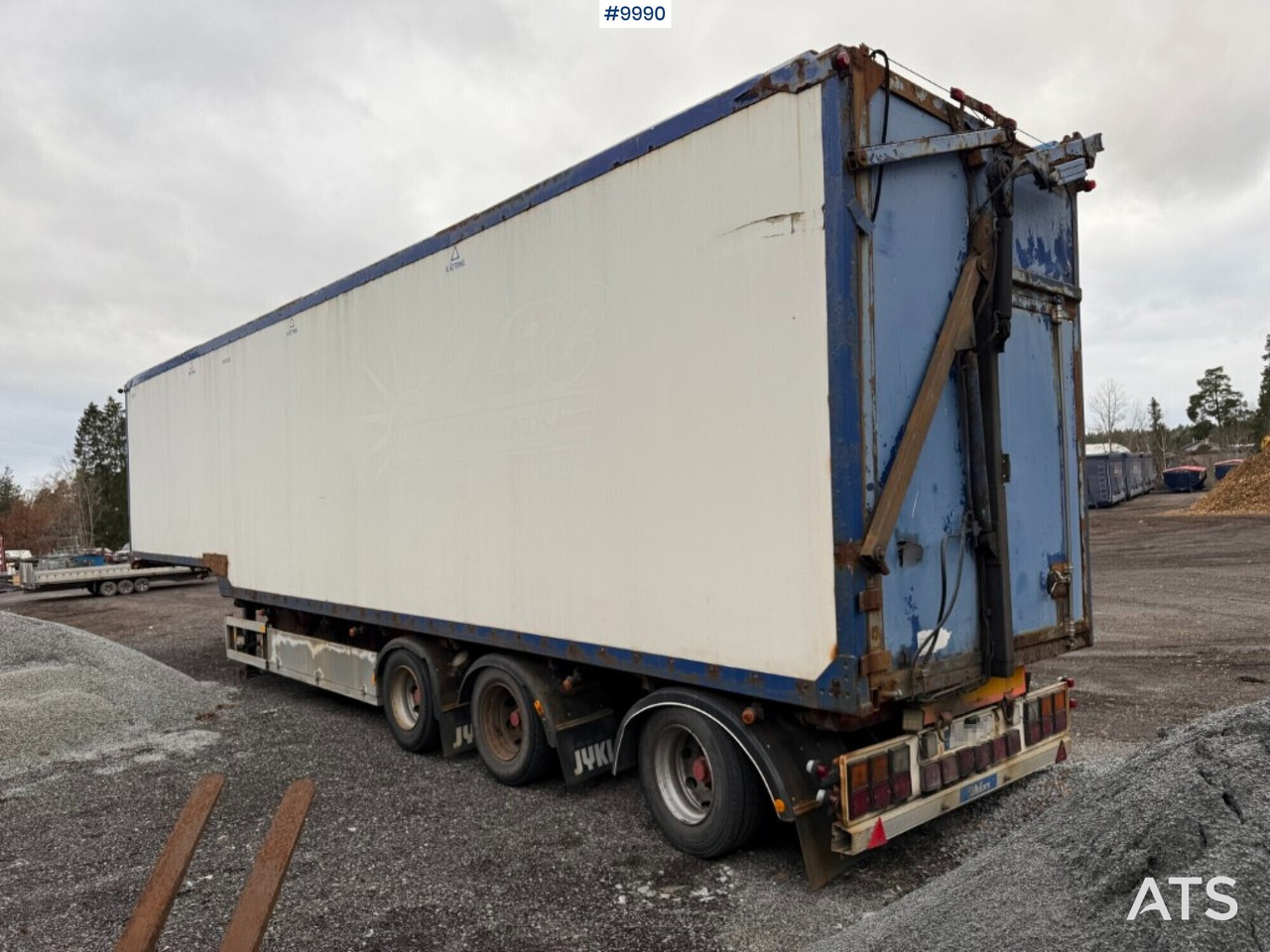 Wood chip trailer Kilafors TNRBM3CFTS-45-1 - Poluprikolica istovarivača: slika 5 Wood chip trailer Kilafors TNRBM3CFTS-45-1 - Poluprikolica istovarivača: slika 5