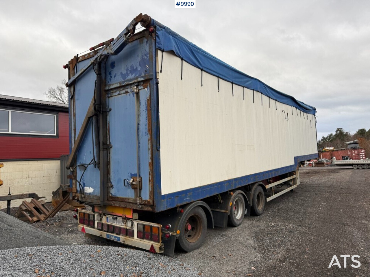 Wood chip trailer Kilafors TNRBM3CFTS-45-1 - Poluprikolica istovarivača: slika 3 Wood chip trailer Kilafors TNRBM3CFTS-45-1 - Poluprikolica istovarivača: slika 3