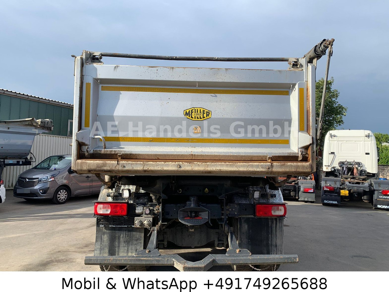 DAF CF 530 6x4 Meiller *Bobmatik/12m³/Standklima/AHK - Istovarivač: slika 5 DAF CF 530 6x4 Meiller *Bobmatik/12m³/Standklima/AHK - Istovarivač: slika 5