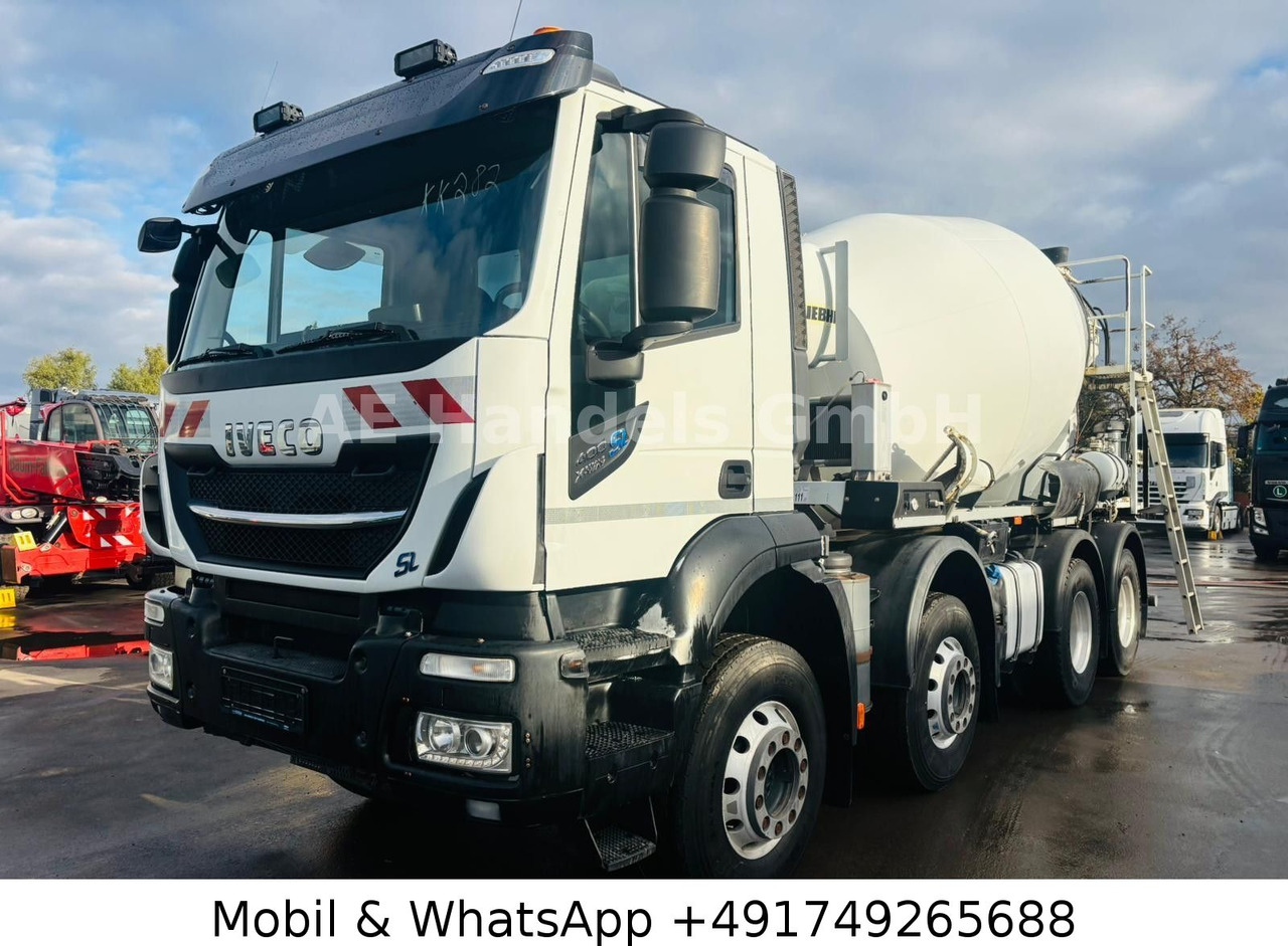 Iveco Stralis 400 X-Way BL 8x4 | Liebherr HTM-405-1505 - Mikser za beton: slika 1 Iveco Stralis 400 X-Way BL 8x4 | Liebherr HTM-405-1505 - Mikser za beton: slika 1