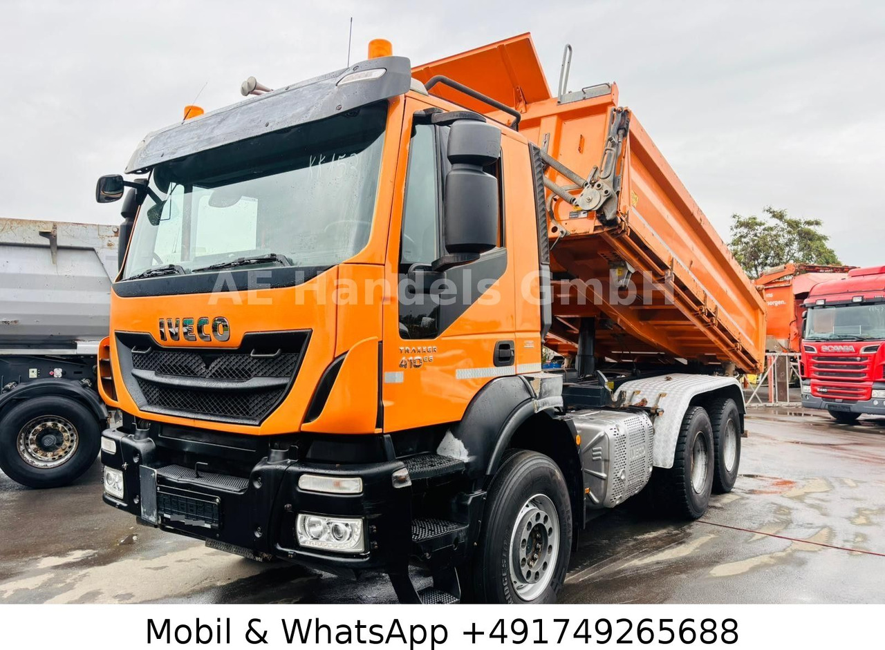 Iveco Trakker 410 E6 BB 6x4 Meiller-Kipper *10m³/AHK - Istovarivač: slika 1 Iveco Trakker 410 E6 BB 6x4 Meiller-Kipper *10m³/AHK - Istovarivač: slika 1