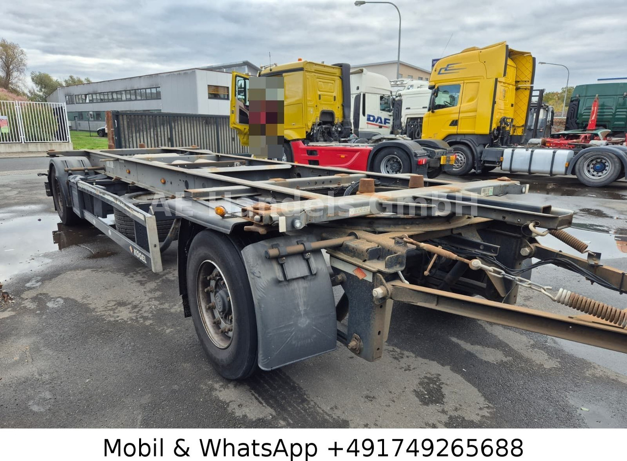 Kögel AW 18 BDF Drehschemel *Scheibenbremsen/Vollluft - Prikolica za prevoz kontejnera/ Prikolica sa promenjivim sandukom: slika 1 Kögel AW 18 BDF Drehschemel *Scheibenbremsen/Vollluft - Prikolica za prevoz kontejnera/ Prikolica sa promenjivim sandukom: slika 1