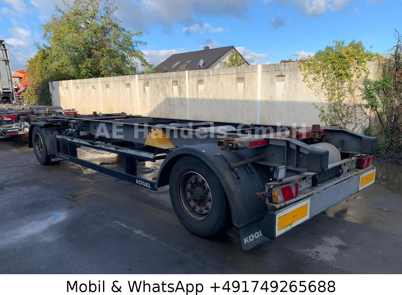 Kögel AW 18 BDF Drehschemel *Scheibenbremsen/Vollluft - Prikolica za prevoz kontejnera/ Prikolica sa promenjivim sandukom: slika 4 Kögel AW 18 BDF Drehschemel *Scheibenbremsen/Vollluft - Prikolica za prevoz kontejnera/ Prikolica sa promenjivim sandukom: slika 4