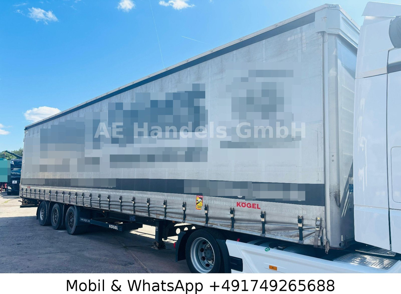 Kögel S24-1 MEGA *Edscha/Tautliner/Lift/Wabco - Poluprikolica sa ceradom: slika 1 Kögel S24-1 MEGA *Edscha/Tautliner/Lift/Wabco - Poluprikolica sa ceradom: slika 1