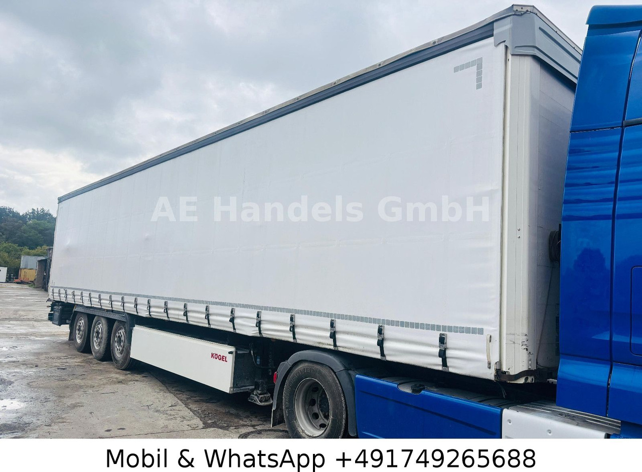 Kögel SN 24-1*Alcoa/Edscha/Tautliner/Liftachse/AirPipe - Poluprikolica sa ceradom: slika 1 Kögel SN 24-1*Alcoa/Edscha/Tautliner/Liftachse/AirPipe - Poluprikolica sa ceradom: slika 1