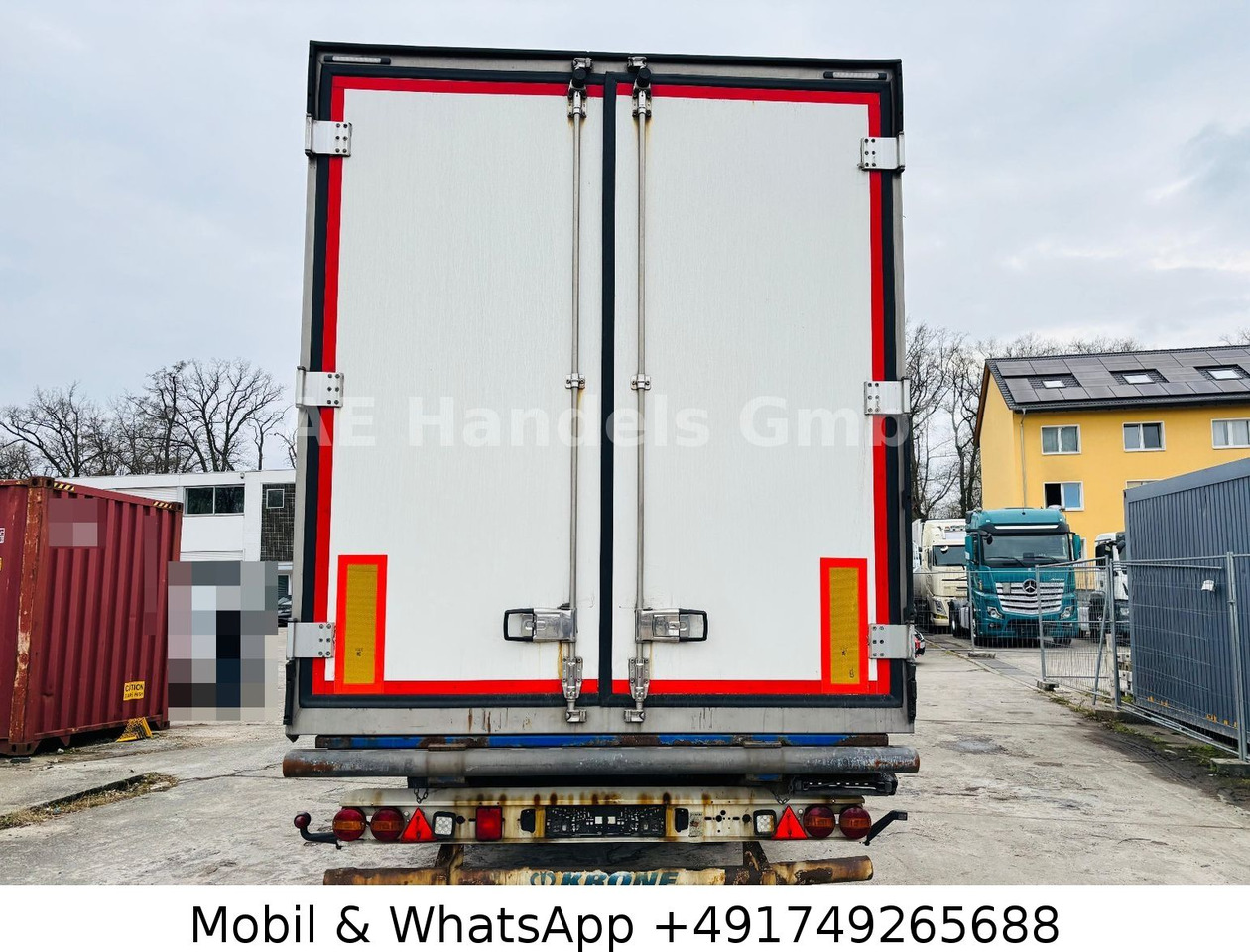 Krone SD *Carrier-Vector-1950/Doppelstock/+-30°/1.Lift - Poluprikolica hladnjače: slika 5 Krone SD *Carrier-Vector-1950/Doppelstock/+-30°/1.Lift - Poluprikolica hladnjače: slika 5