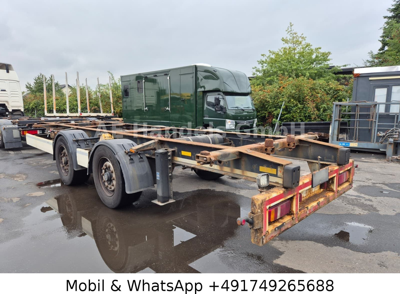 Krone ZZ Tandem BDF Tiefgekoppelt *Wabco/BWP/Luft - Prikolica za prevoz kontejnera/ Prikolica sa promenjivim sandukom: slika 3 Krone ZZ Tandem BDF Tiefgekoppelt *Wabco/BWP/Luft - Prikolica za prevoz kontejnera/ Prikolica sa promenjivim sandukom: slika 3