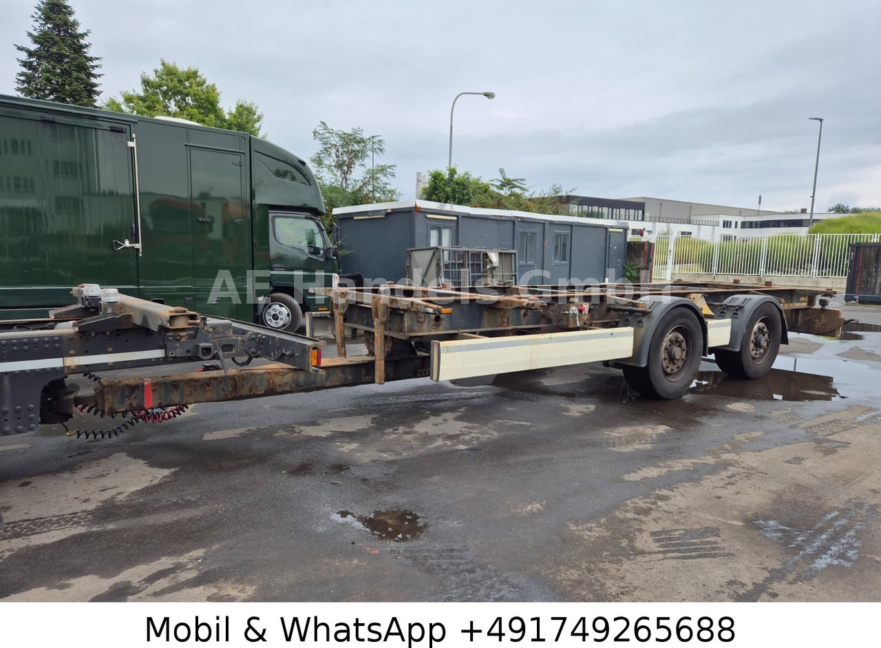 Krone ZZ Tandem BDF Tiefgekoppelt *Wabco/BWP/Luft - Prikolica za prevoz kontejnera/ Prikolica sa promenjivim sandukom: slika 1 Krone ZZ Tandem BDF Tiefgekoppelt *Wabco/BWP/Luft - Prikolica za prevoz kontejnera/ Prikolica sa promenjivim sandukom: slika 1