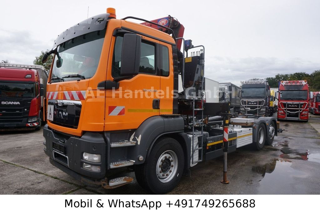 Kamion sa dizalicom MAN TGS 26.400 BL *Hyva-20.60S/HMF-1444-22/Lenk+Lift: slika 7