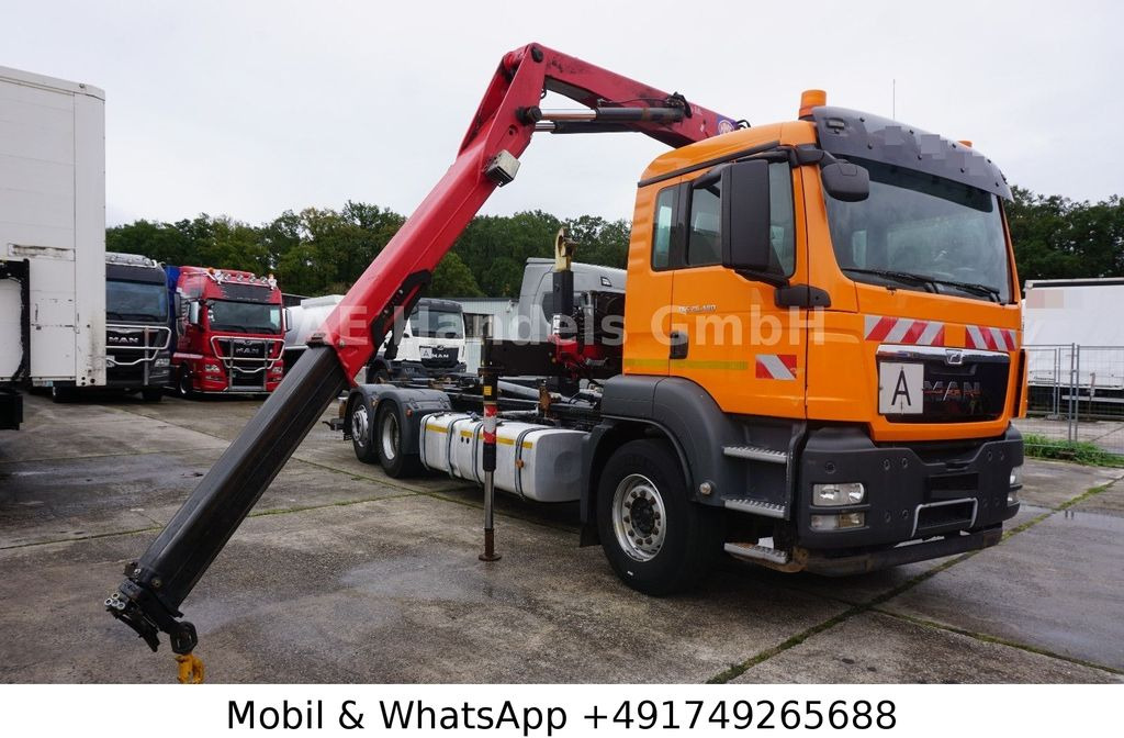 MAN TGS 26.400 BL *Hyva-20.60S/HMF-1444-22/Lenk+Lift - Kamion sa hidrauličnom kukom, Kamion sa dizalicom: slika 1 MAN TGS 26.400 BL *Hyva-20.60S/HMF-1444-22/Lenk+Lift - Kamion sa hidrauličnom kukom, Kamion sa dizalicom: slika 1