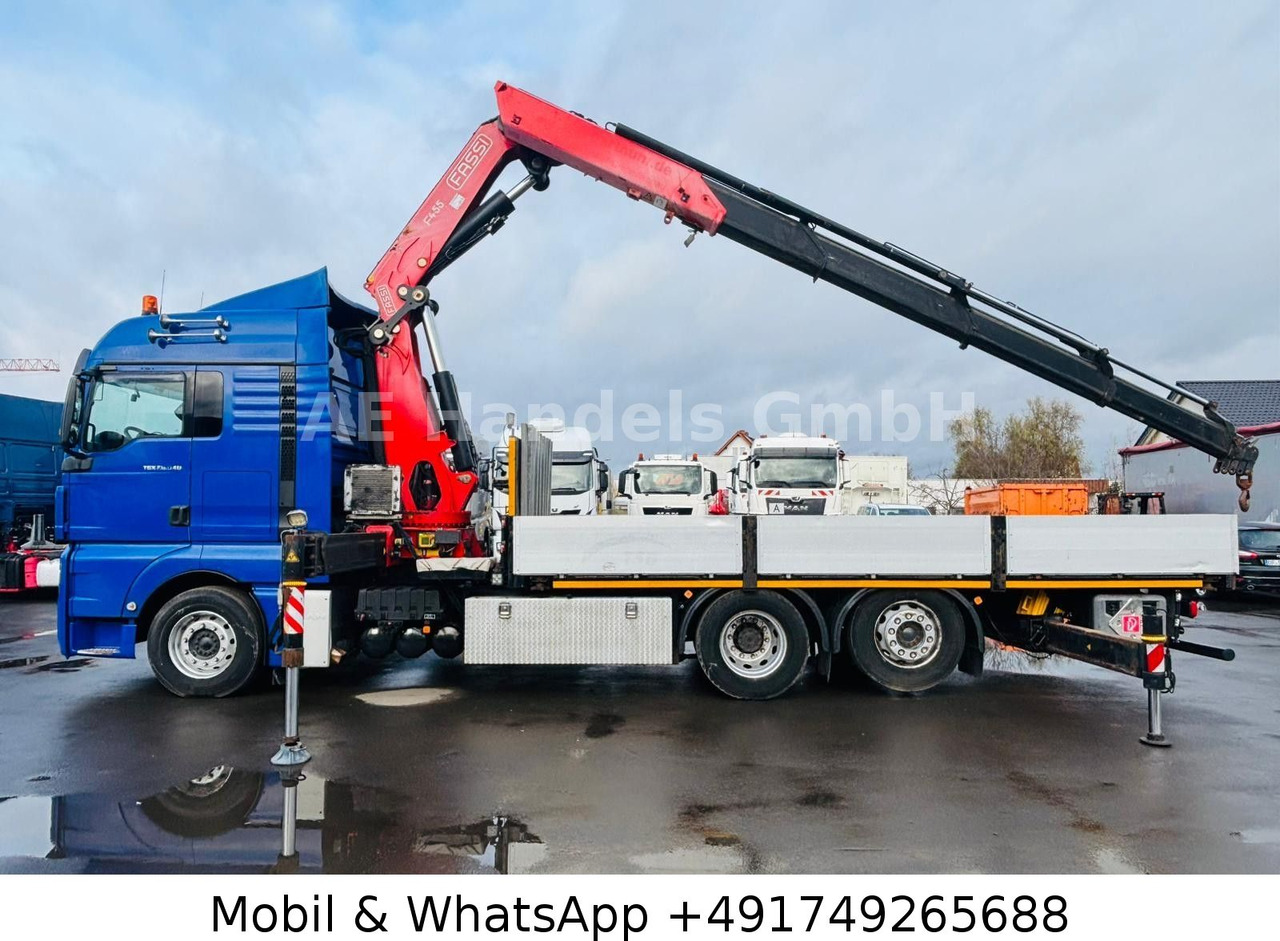 MAN TGX 26.540 XLX BL 6x2 FASSI F455 *Funk/Lenk+Lift - Kamion sa tovarnim sandukom, Kamion sa dizalicom: slika 3 MAN TGX 26.540 XLX BL 6x2 FASSI F455 *Funk/Lenk+Lift - Kamion sa tovarnim sandukom, Kamion sa dizalicom: slika 3