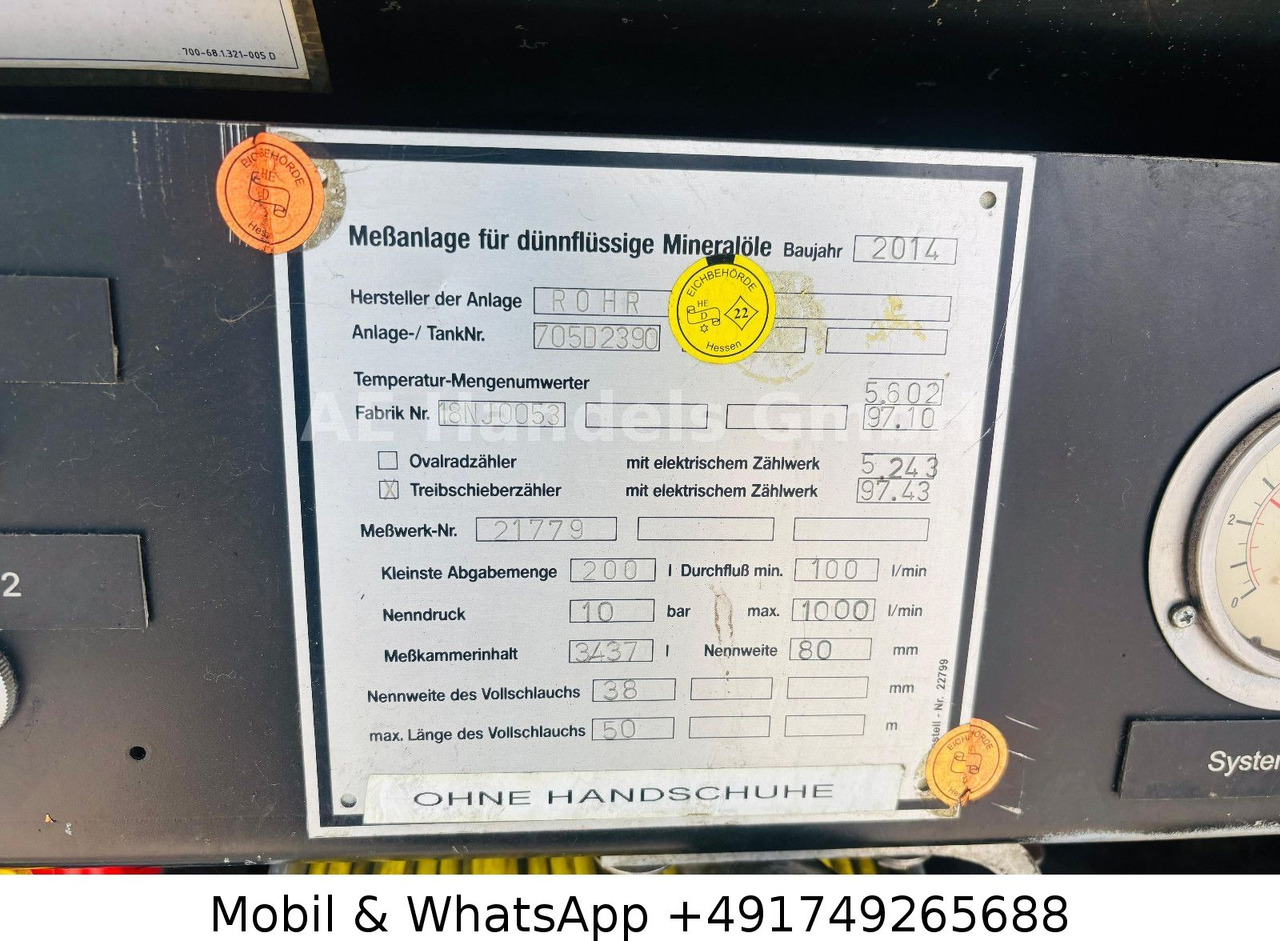 Kamion cisterna Scania R440 Rohr *Retarder/Oben-Unten/2-Kammern/14m³: slika 26 Kamion cisterna Scania R440 Rohr *Retarder/Oben-Unten/2-Kammern/14m³: slika 26