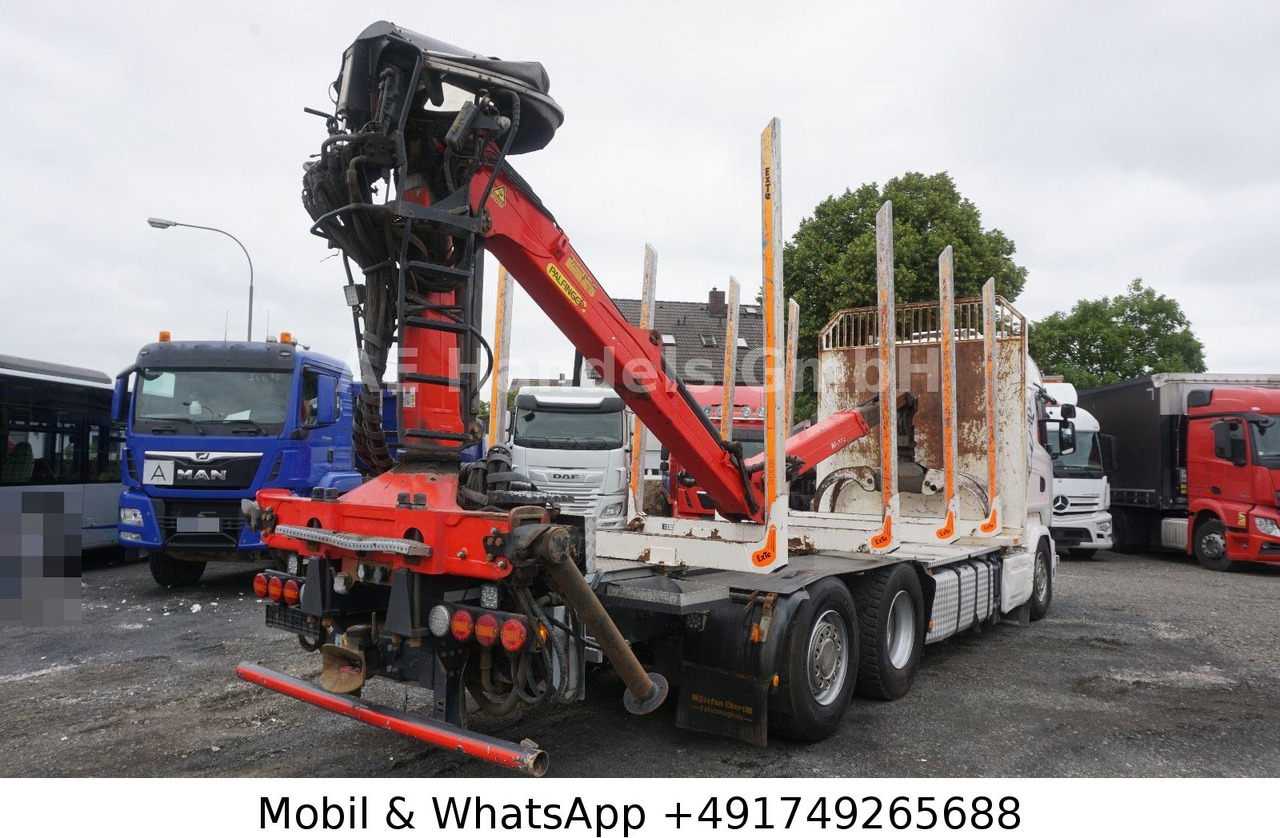 Scania R580 V8 Highline Palfinger-M120L97 *Retarder/ACC - Šticar, Kamion sa dizalicom: slika 4 Scania R580 V8 Highline Palfinger-M120L97 *Retarder/ACC - Šticar, Kamion sa dizalicom: slika 4