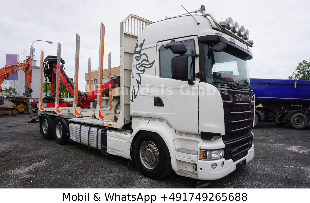 Scania R580 V8 Highline Palfinger-M120L97 *Retarder/ACC - Kamion sa dizalicom: slika 2 Scania R580 V8 Highline Palfinger-M120L97 *Retarder/ACC - Kamion sa dizalicom: slika 2