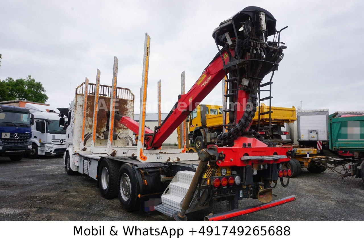 Scania R580 V8 Highline Palfinger-M120L97 *Retarder/ACC - Šticar, Kamion sa dizalicom: slika 5 Scania R580 V8 Highline Palfinger-M120L97 *Retarder/ACC - Šticar, Kamion sa dizalicom: slika 5