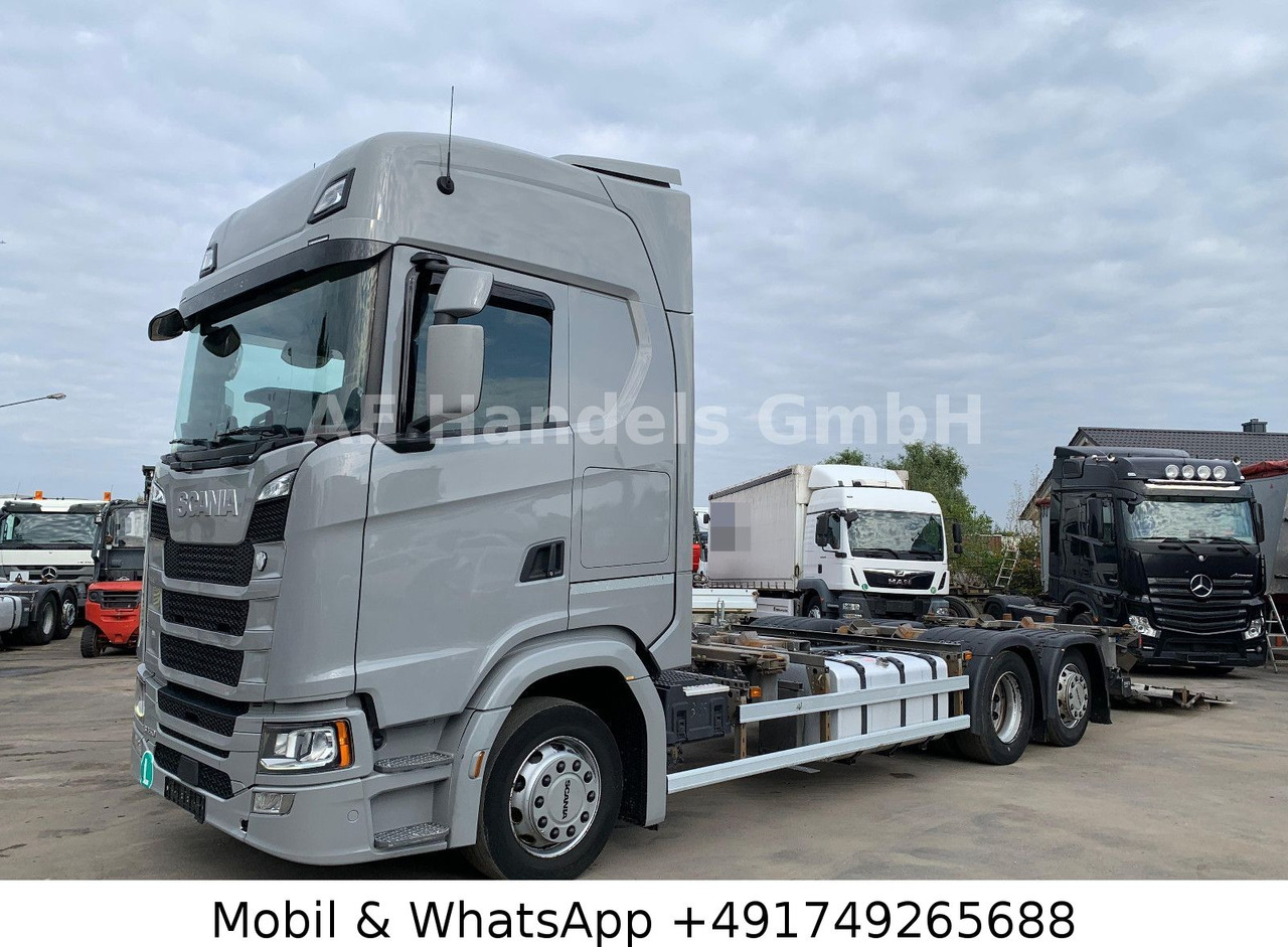 Scania S450 HighLine BDF *Retarder/Lenk+Lift/Multi/LBW - Kamion sa golom šasijom i zatvorenom kabinom: slika 3 Scania S450 HighLine BDF *Retarder/Lenk+Lift/Multi/LBW - Kamion sa golom šasijom i zatvorenom kabinom: slika 3