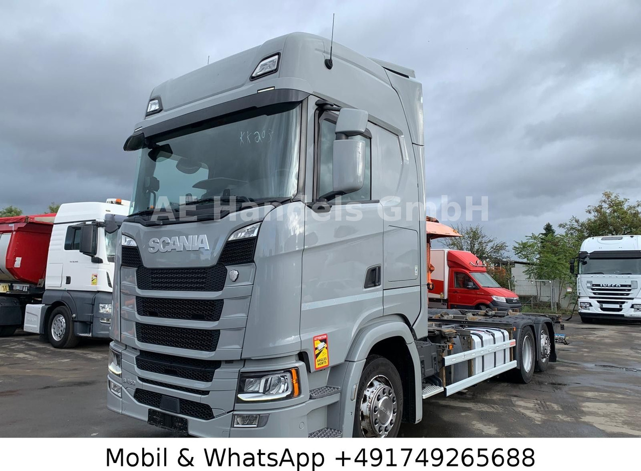 Scania S450 HighLine BDF *Retarder/Lenk+Lift/Multi/LBW - Kamion za prevoz kontejnera/ Kamion sa promenjivim sandukom: slika 1 Scania S450 HighLine BDF *Retarder/Lenk+Lift/Multi/LBW - Kamion za prevoz kontejnera/ Kamion sa promenjivim sandukom: slika 1
