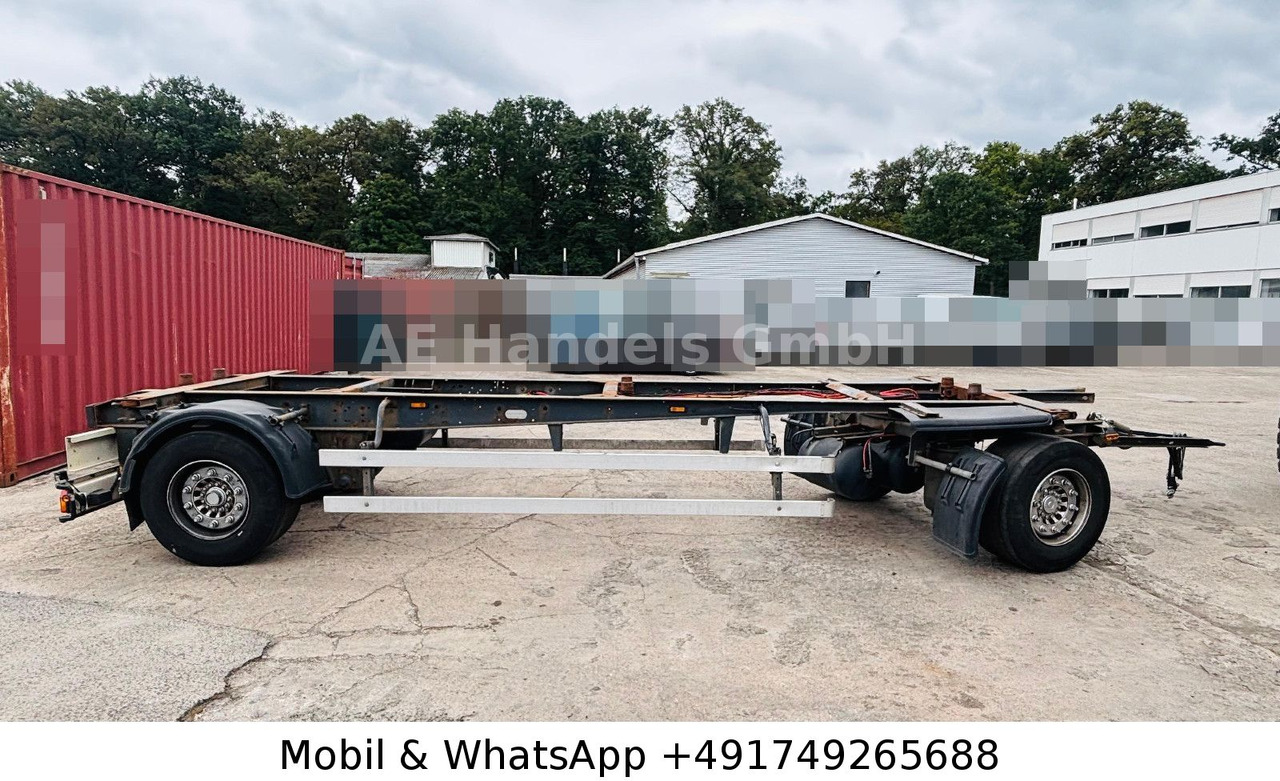 Schmitz Cargobull AFW 18 Drehschemelanhänger *TÜV/SAF-Achsen/Alcoa - Prikolica sa golom šasijom: slika 2 Schmitz Cargobull AFW 18 Drehschemelanhänger *TÜV/SAF-Achsen/Alcoa - Prikolica sa golom šasijom: slika 2
