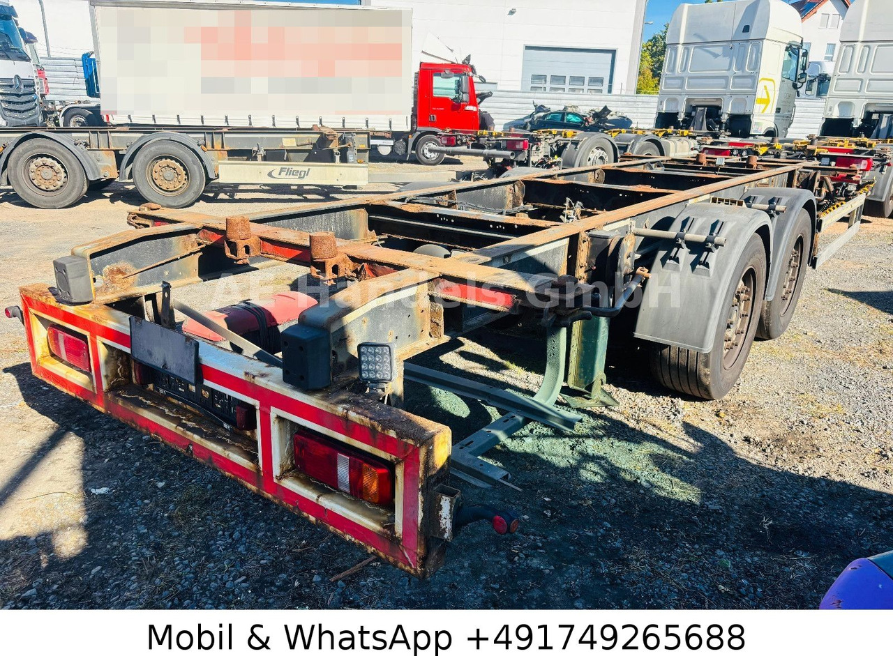 Schmitz Cargobull ZWF 18/L Tandem BDF Tiefgekoppelt*Scheibenbremse - Prikolica sa golom šasijom: slika 3 Schmitz Cargobull ZWF 18/L Tandem BDF Tiefgekoppelt*Scheibenbremse - Prikolica sa golom šasijom: slika 3